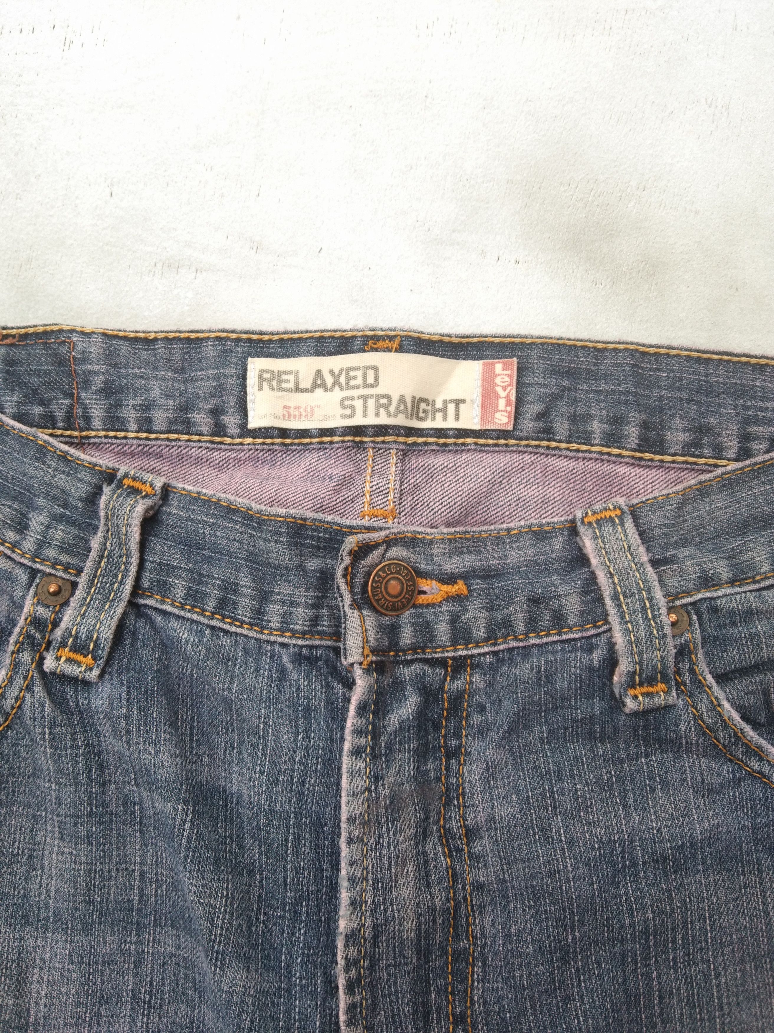 Levi's Vintage Levi's Jeans 559 Distressed Denim 33x30 Size US 33 - 8 Thumbnail