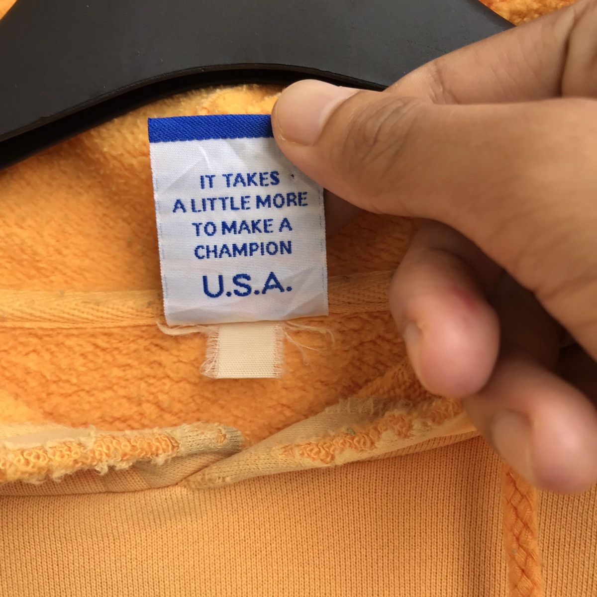 Champion × Vintage Vintage Distressed Champion Size US XL / EU 56 / 4 - 7 Thumbnail