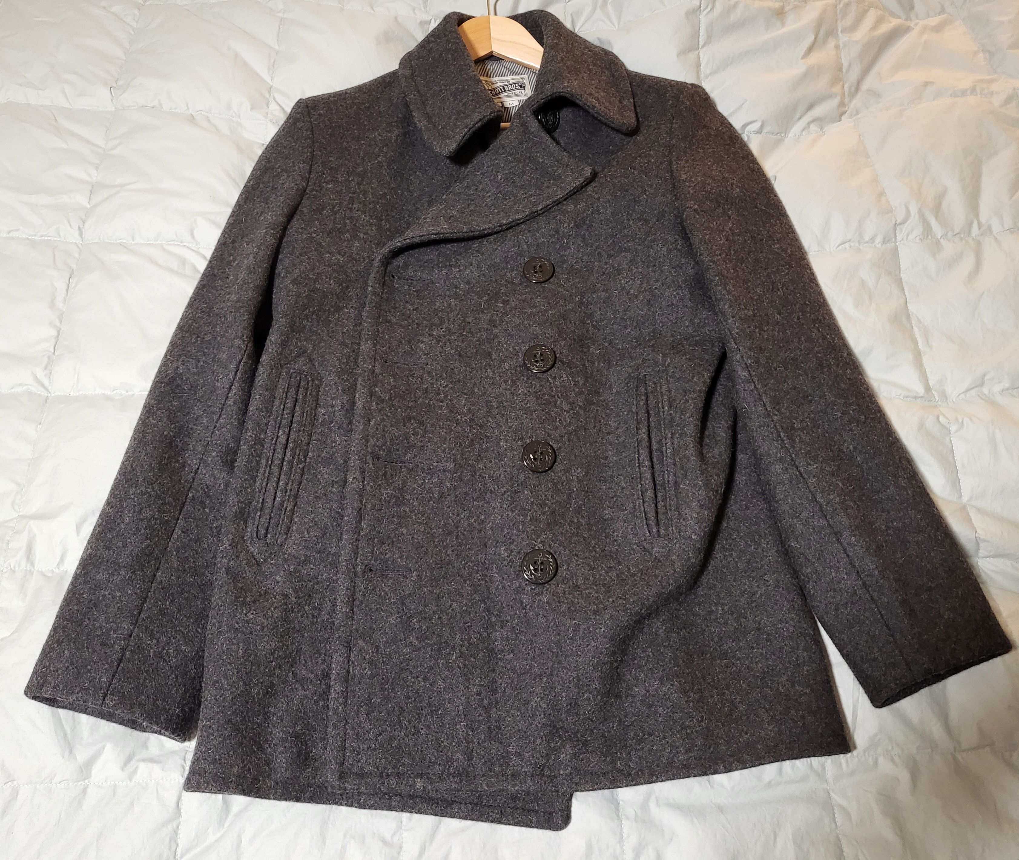 Schott 751 peacoat clearance