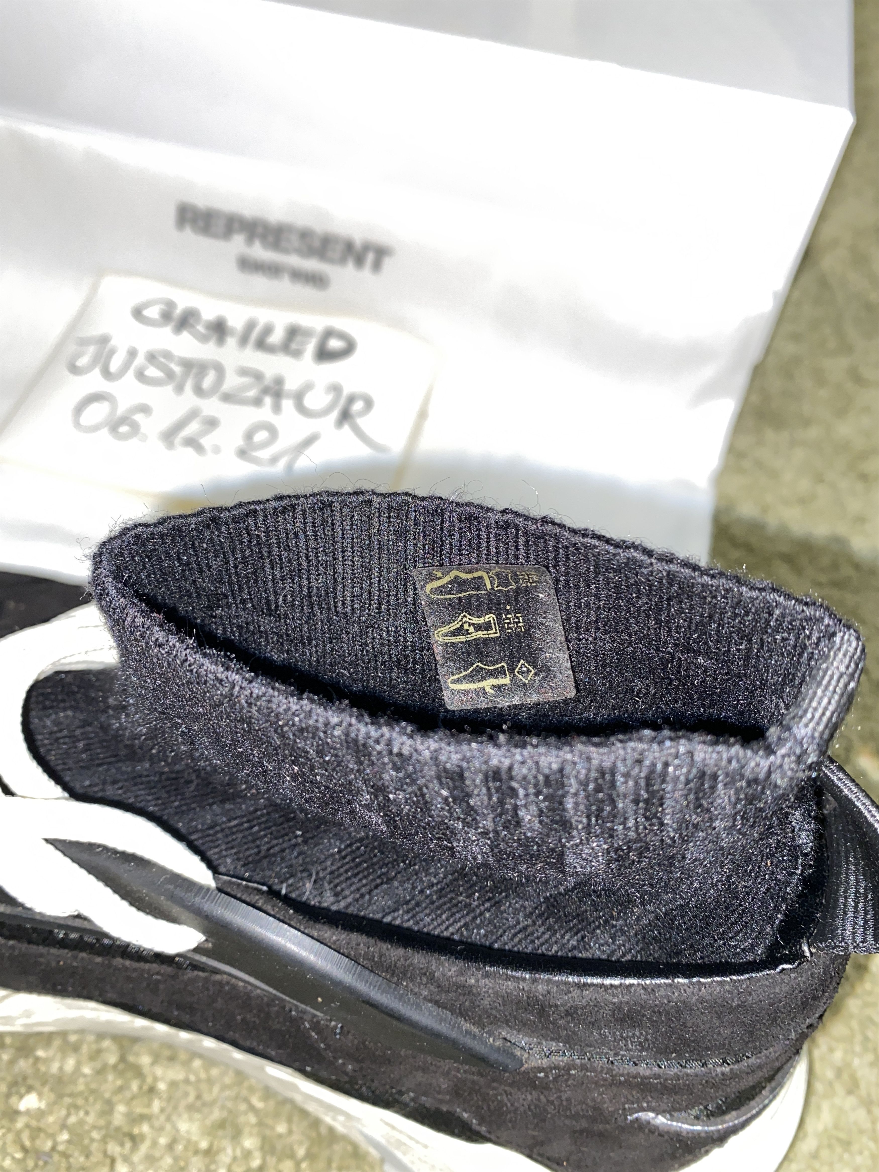 Represent Clo. TERRIER SNEAKER BLACK / OFF WHITE Size US 11 / EU 44 - 6 Thumbnail