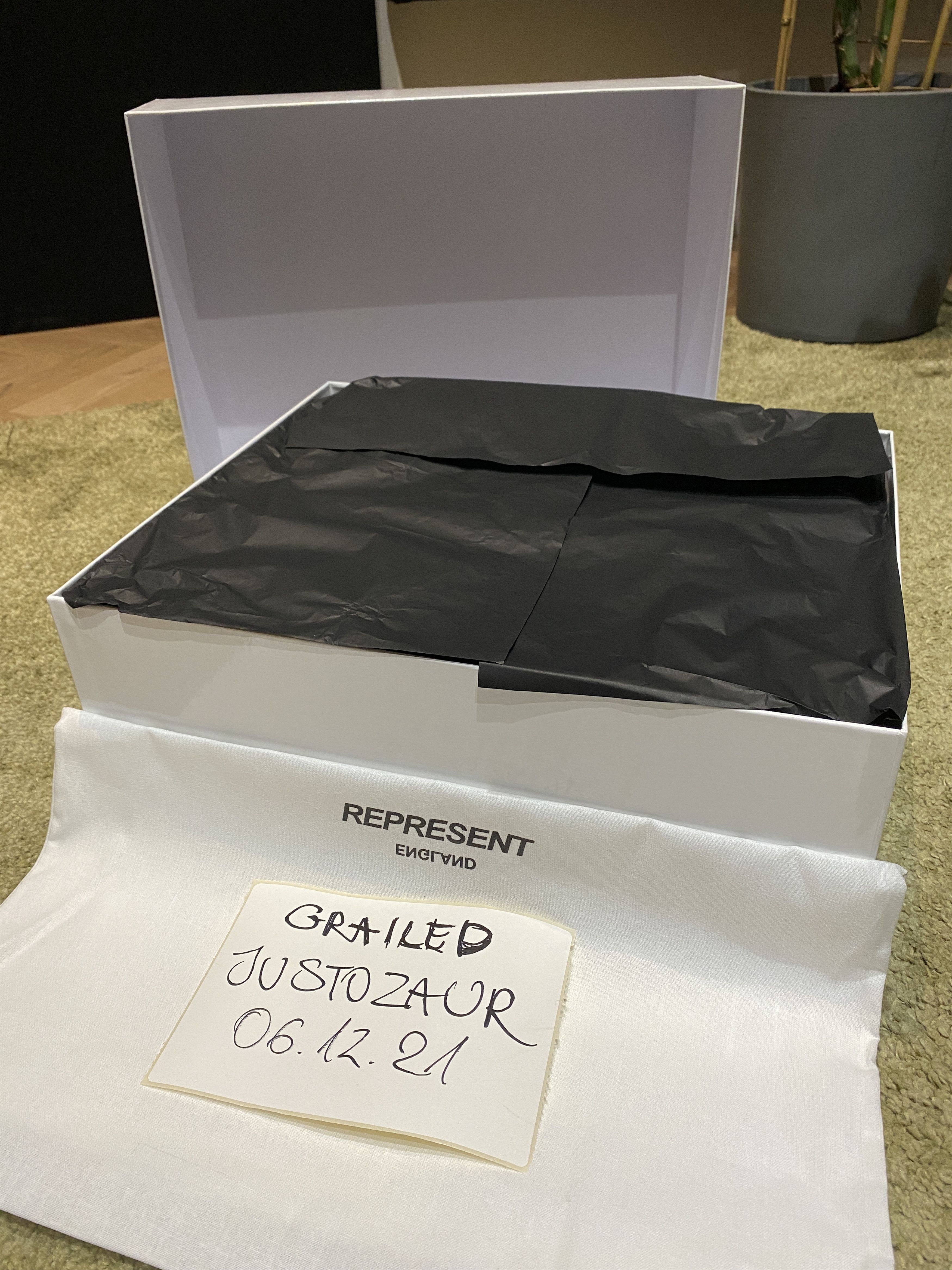Represent Clo. TERRIER SNEAKER BLACK / OFF WHITE Size US 11 / EU 44 - 4 Thumbnail