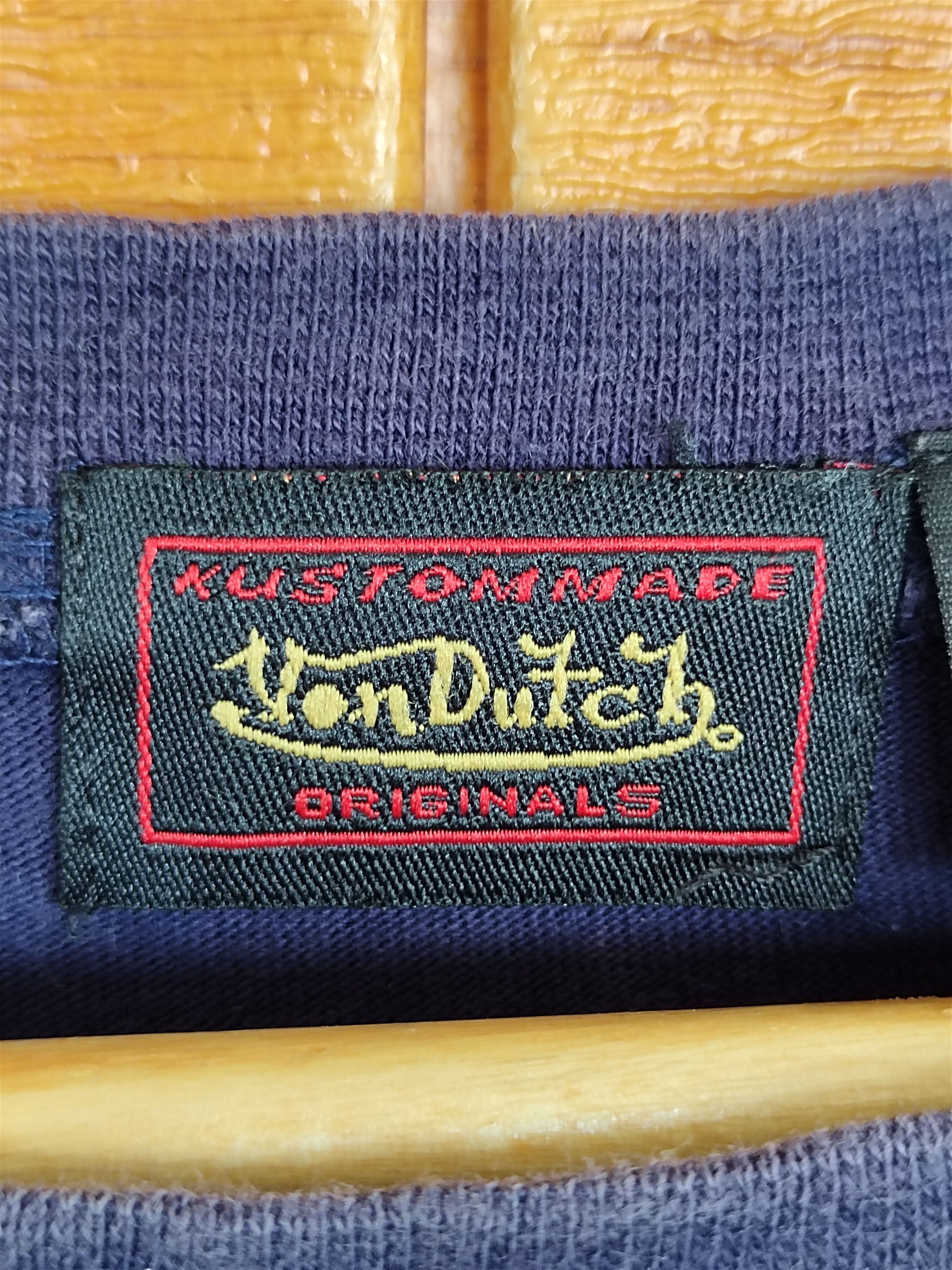 Von Dutch Vintage VON DUTCH 13 Race Logo T-Shirt Size US L / EU 52-54 / 3 - 10 Thumbnail