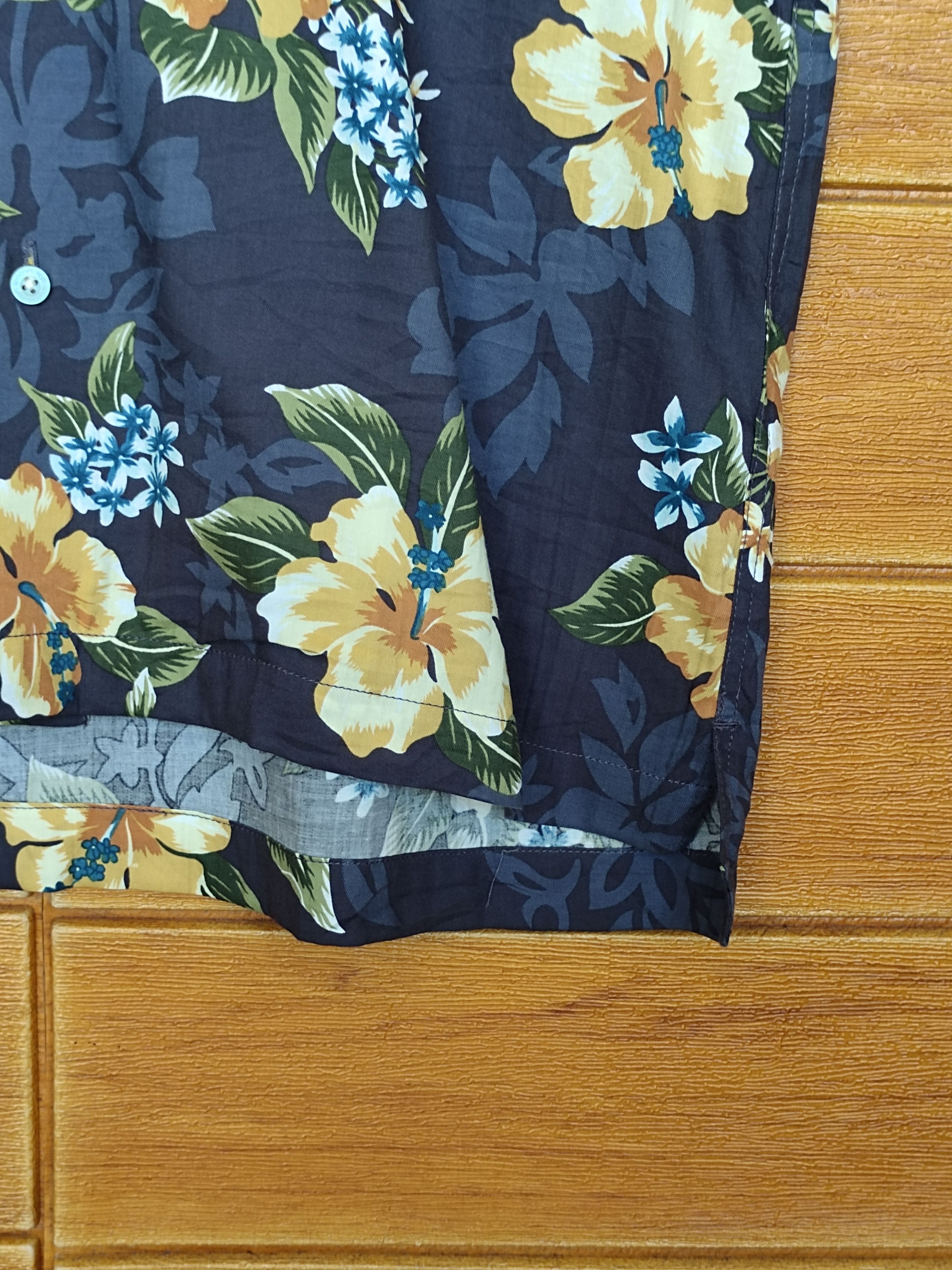Reyn Spooner REYN SPOONER Hibiscus Hawaiian Shirt Size US M / EU 48-50 / 2 - 6 Thumbnail