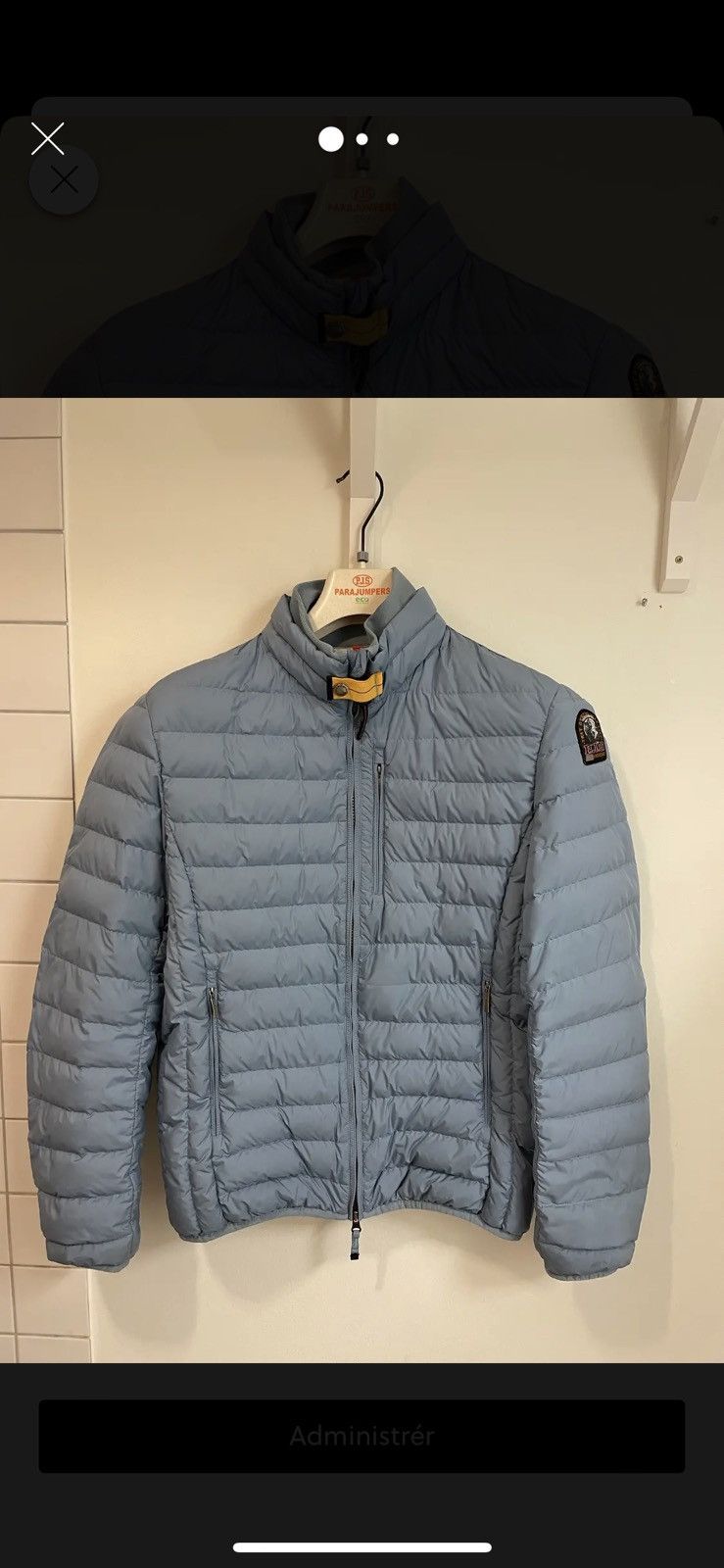 Parajumpers Ugo puffer jacket - Blue