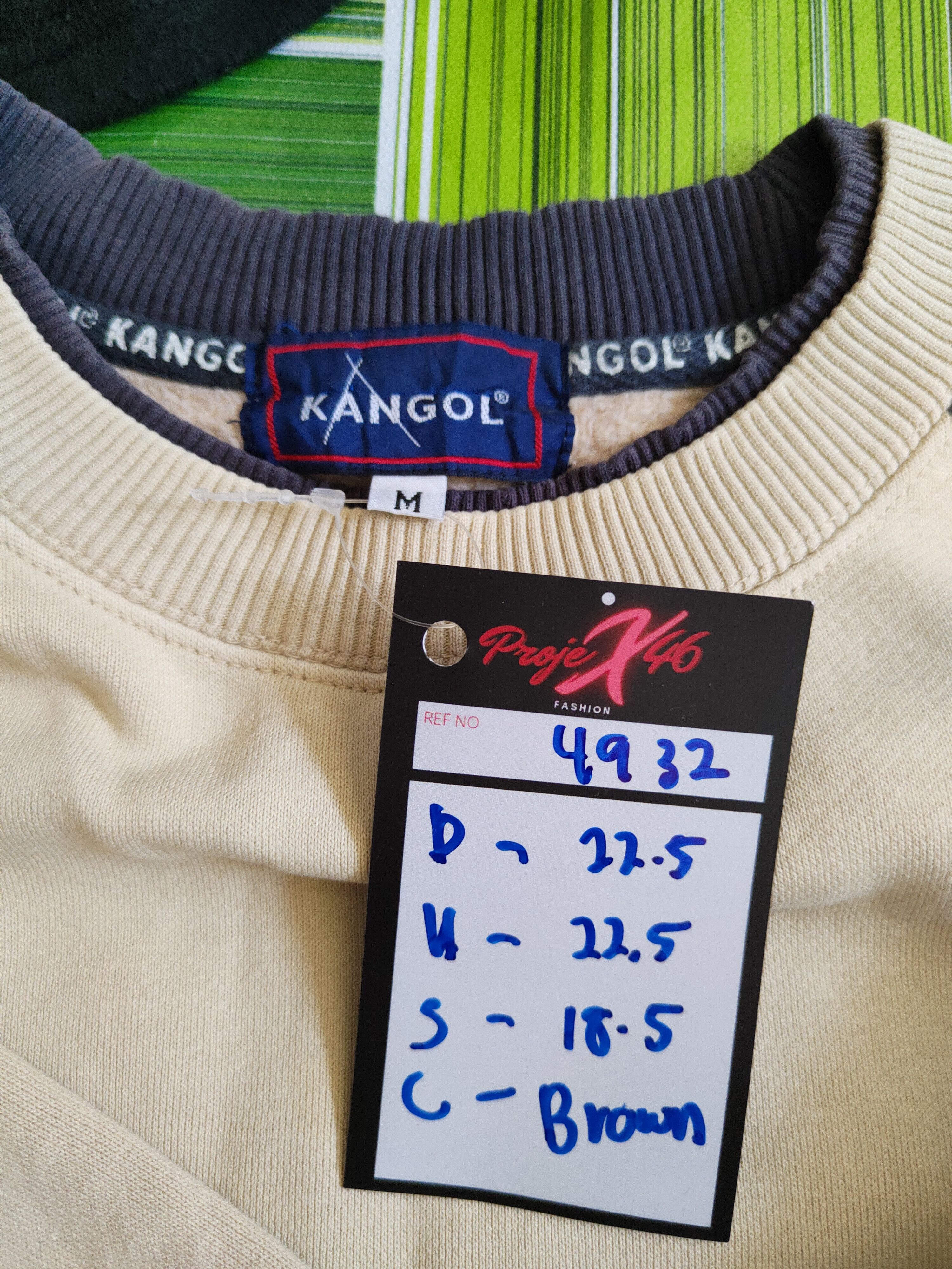 Japanese Brand × Kangol × Vintage Kangol vintage Brown sweatshirt Sweater #4932 Size US M / EU 48-50 / 2 - 12 Thumbnail