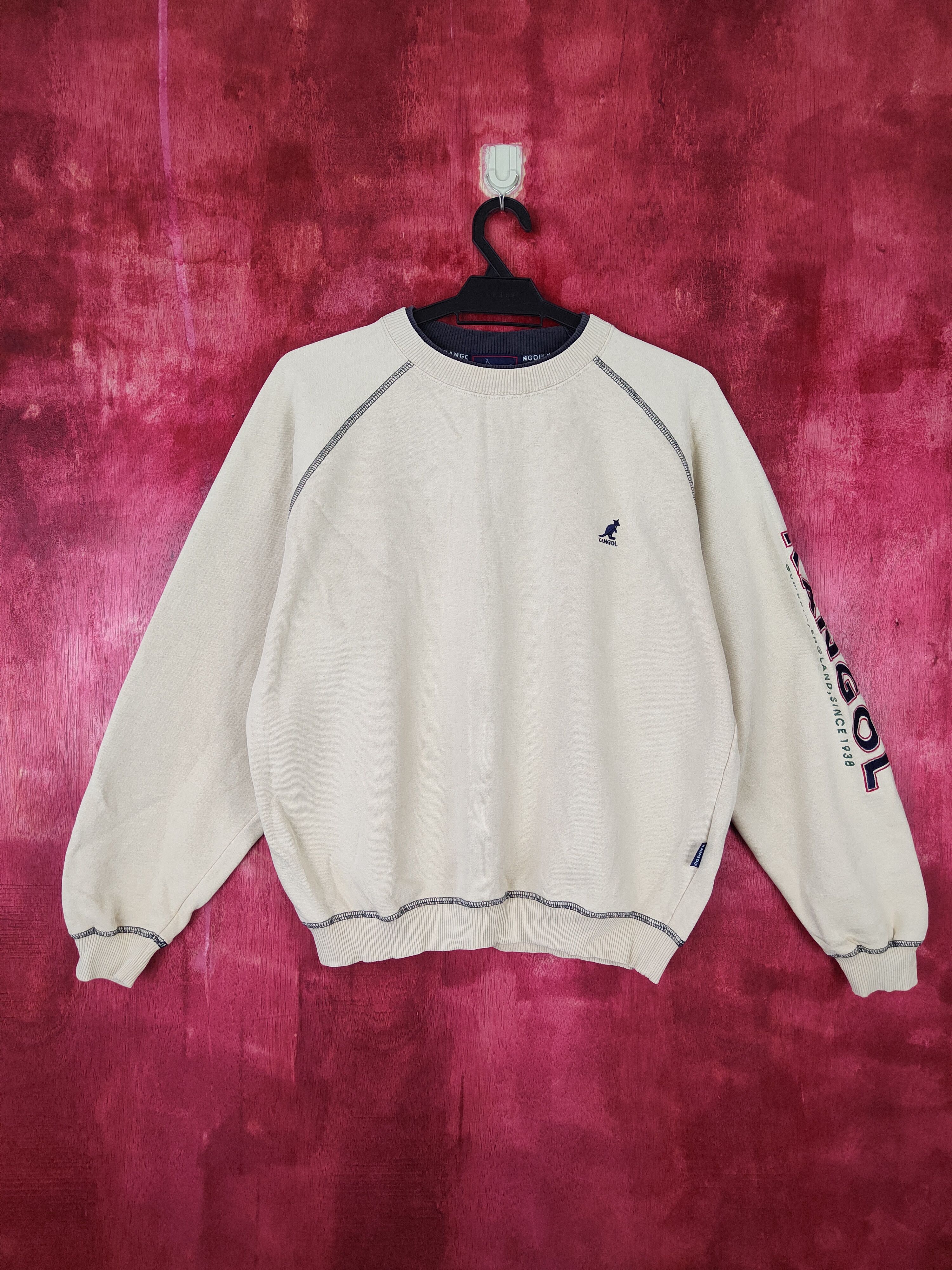 Japanese Brand × Kangol × Vintage Kangol vintage Brown sweatshirt Sweater #4932 Size US M / EU 48-50 / 2 - 1 Thumbnail