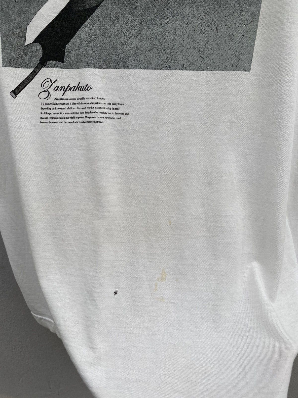 Anime × Japanese Brand × Vintage 💥Japanese Anime “BLEACH” Zanpakuto Rare Graphic Tshirt Size US L / EU 52-54 / 3 - 5 Thumbnail