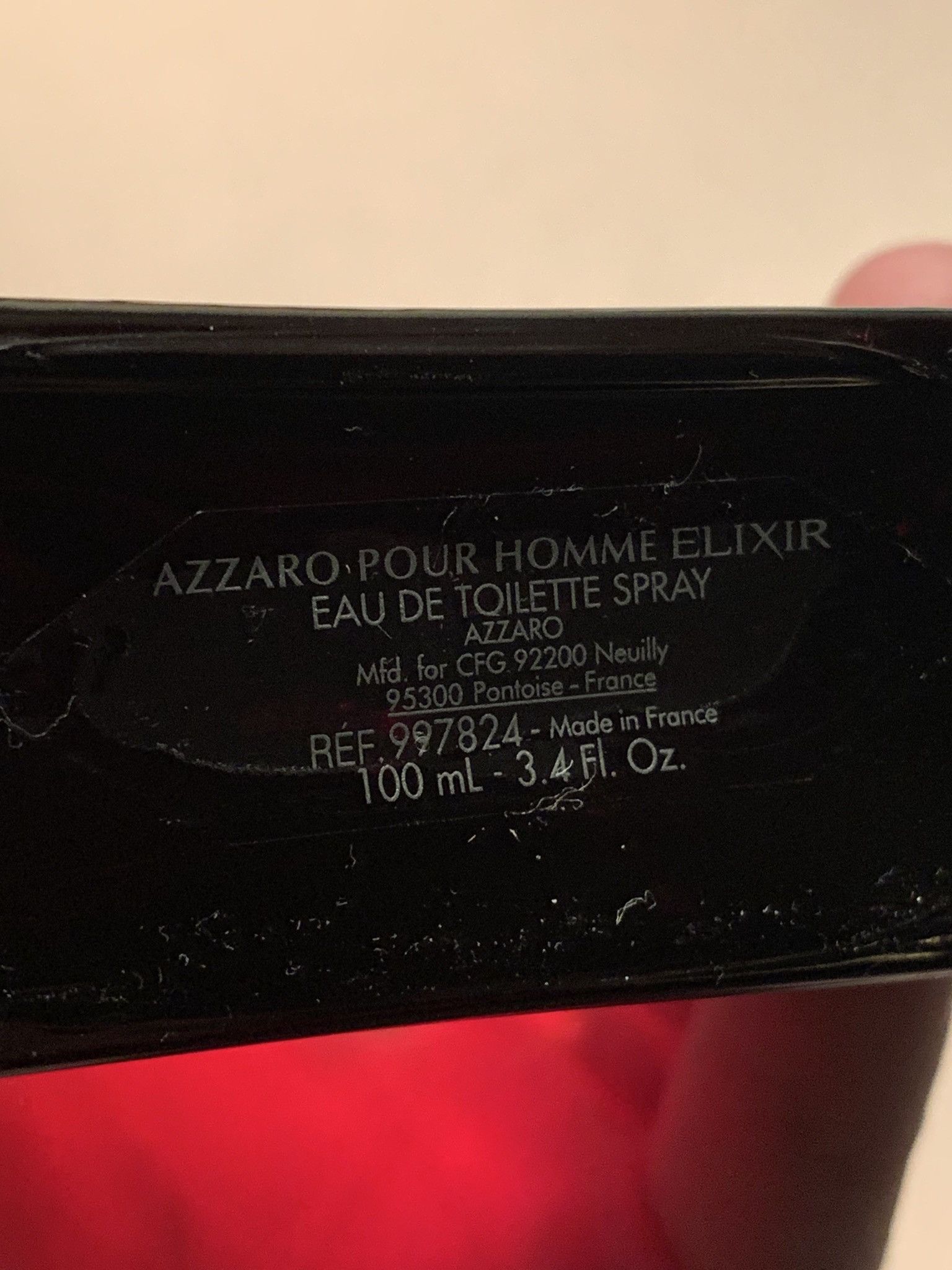 Azzaro × Designer *RARE* Azzaro Pour Homme Elixir EDT Cologne Perfume Size ONE SIZE - 3 Thumbnail