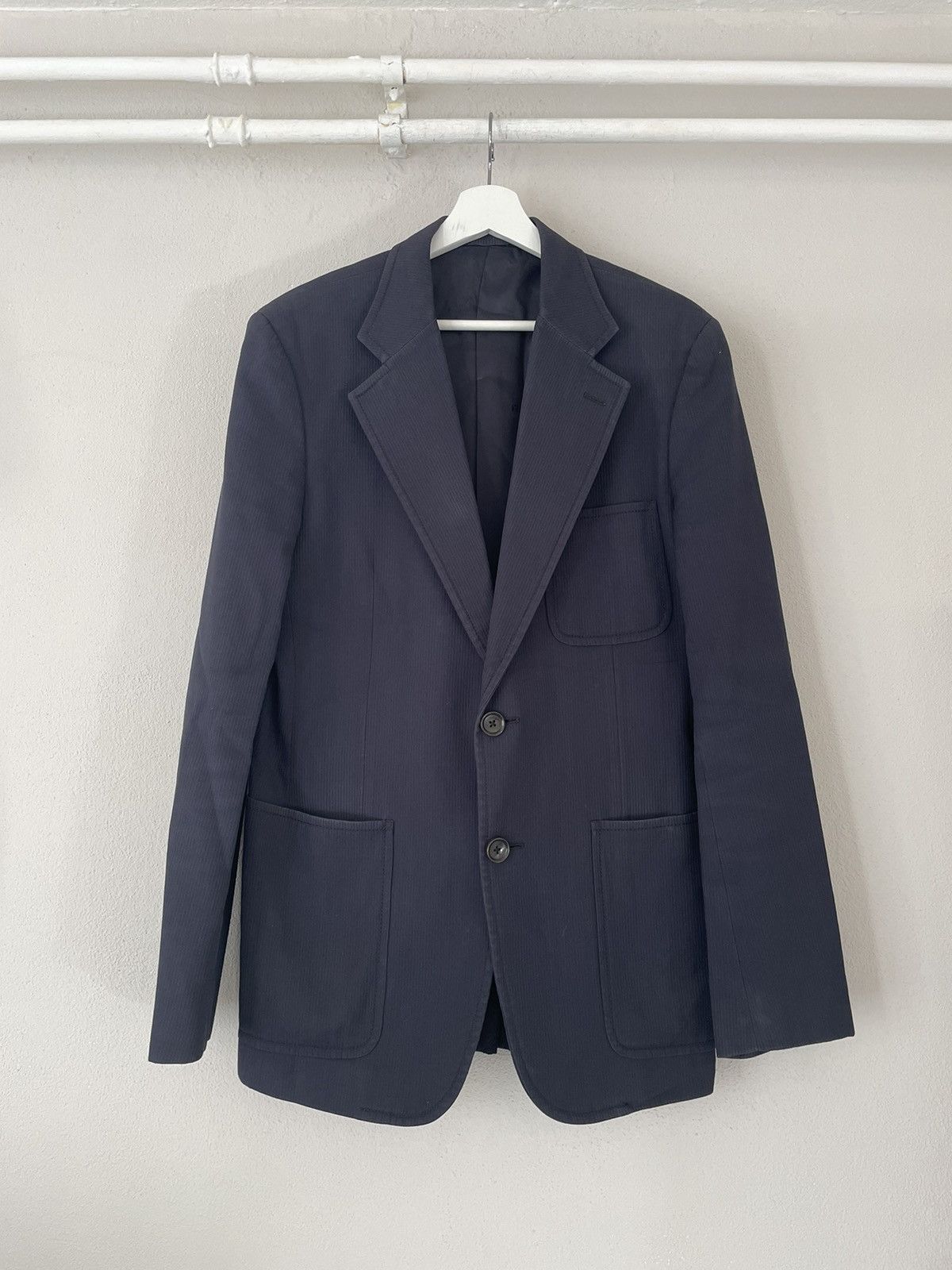 Louis Vuitton Navy Blazer Size US L / EU 52-54 / 3 - 1 Thumbnail