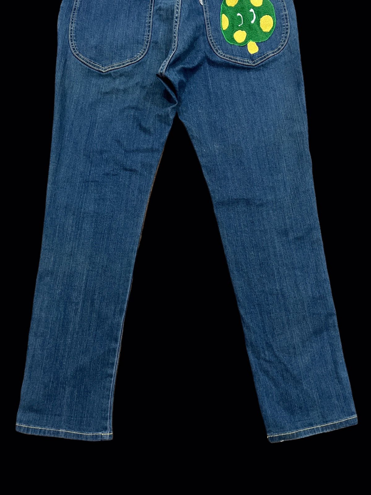 Issey Miyake × Ne-Net 🔥ISSEY MIYAKE NE NET NICE DESIGN EMBROIDERED LOGO JEANS Size 29" - 8 Thumbnail
