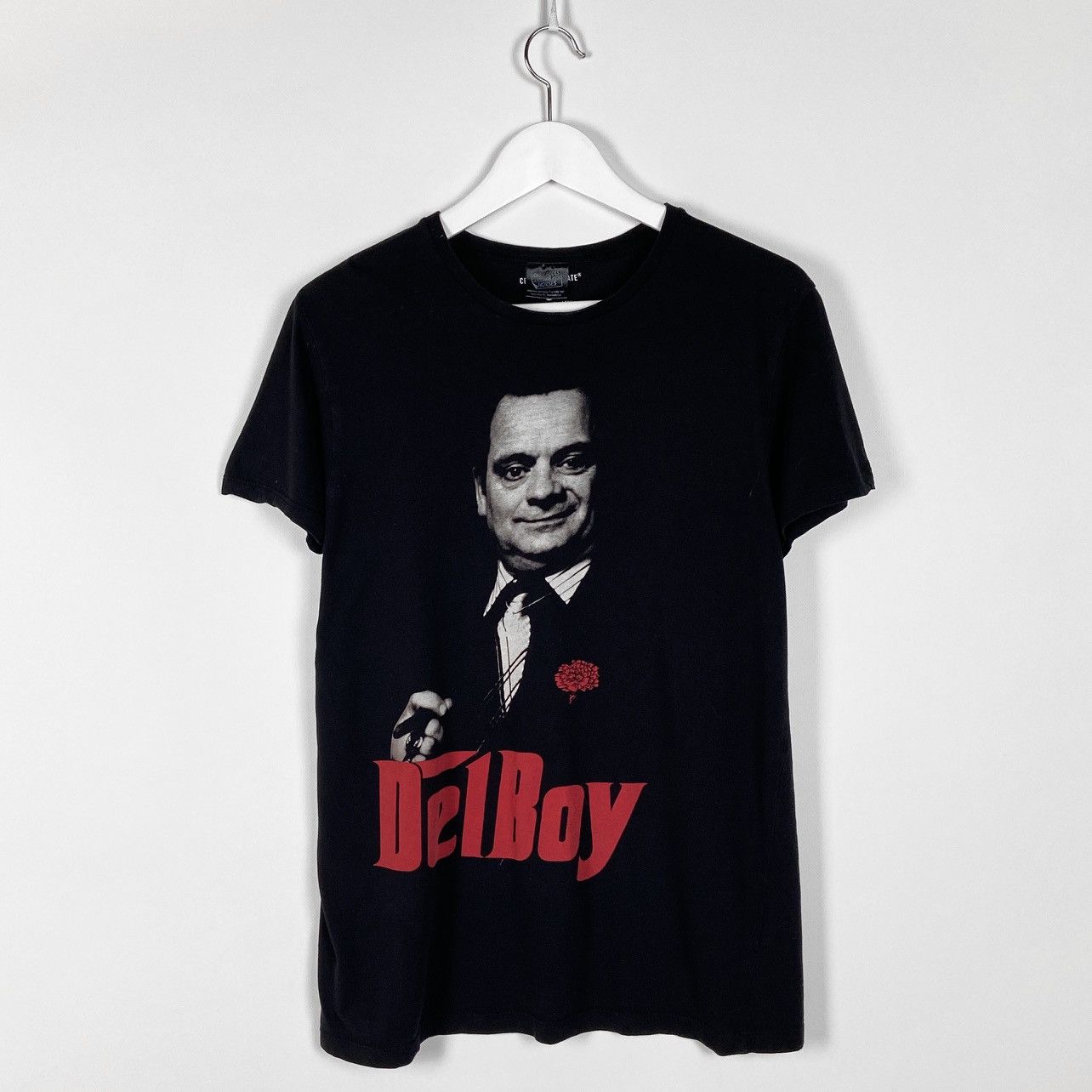 Vintage Delboy BBC Only Fools and Horses TV Series tee Humor size M Size US M / EU 48-50 / 2 - 1 Thumbnail