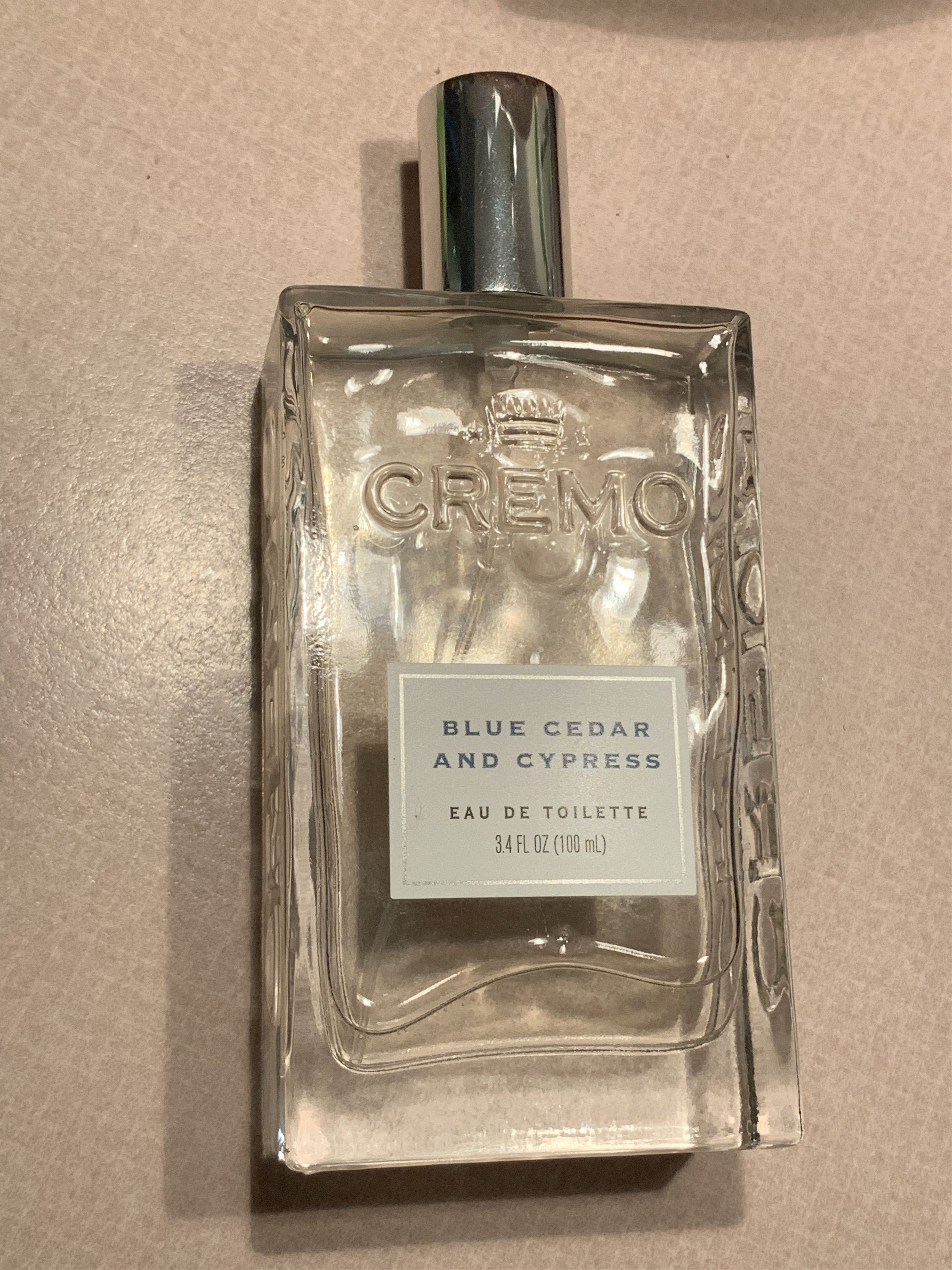 Designer *RARE* Cremo Blue Cedar & Cypress Cologne Perfume Size ONE SIZE - 1 Thumbnail