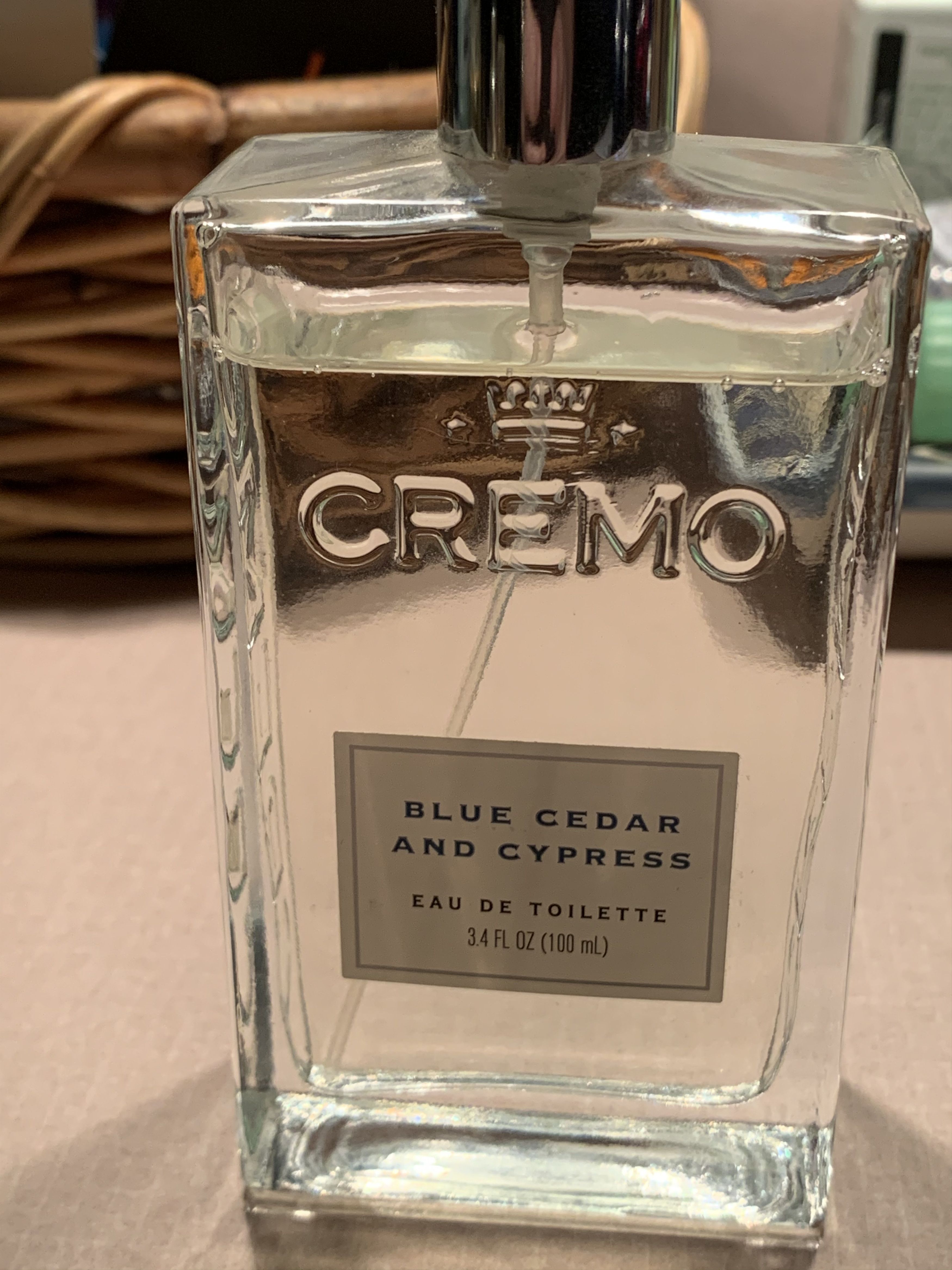 Designer *RARE* Cremo Blue Cedar & Cypress Cologne Perfume Size ONE SIZE - 2 Thumbnail
