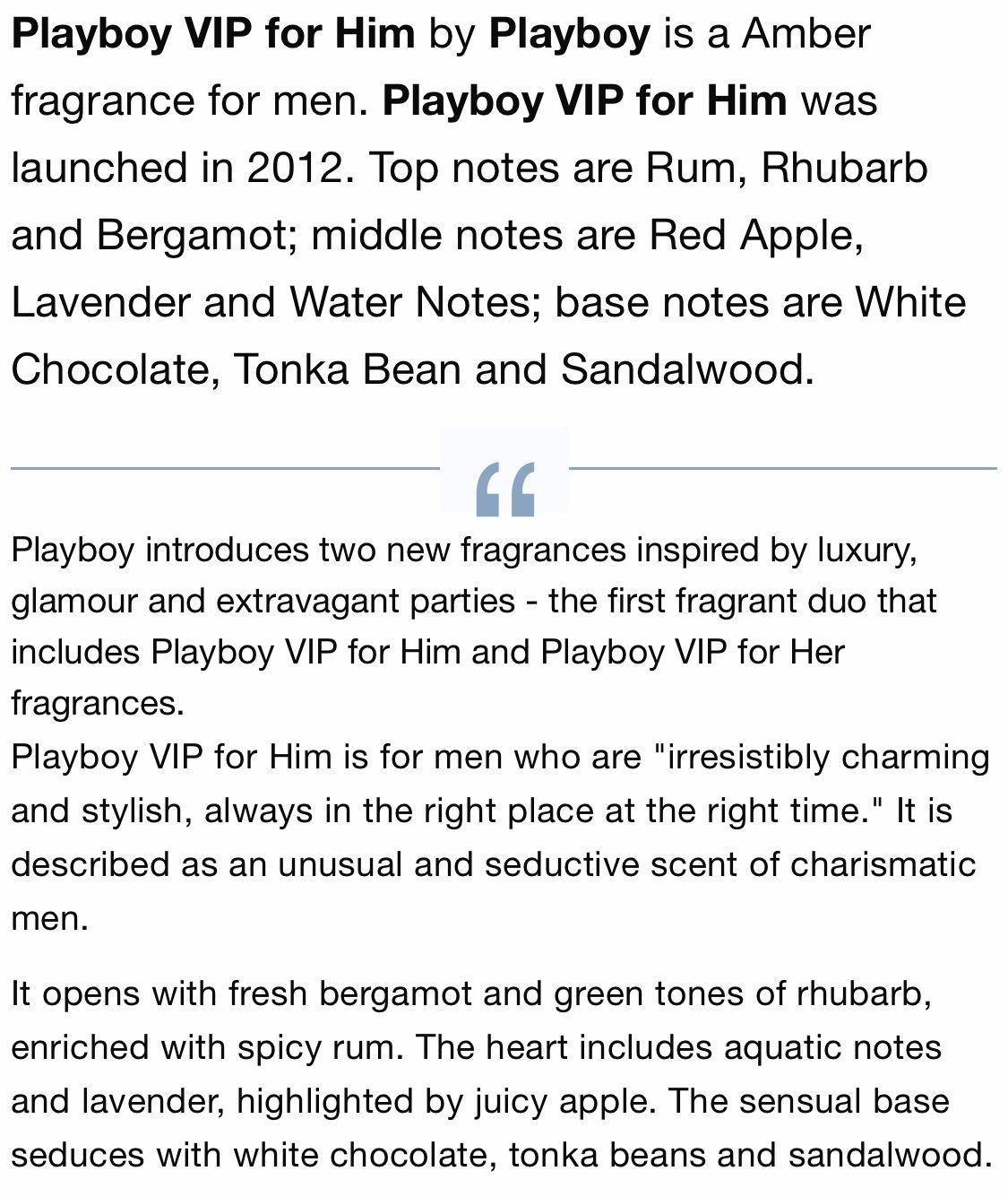 Designer × Playboy *RARE* Playboy VIP OG Cologne Perfume Size ONE SIZE - 4 Thumbnail