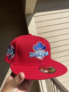 TEXAS RANGERS NEW ERA 59FIFTY 40TH ANNIVERSARY HAT – Hangtime Indy