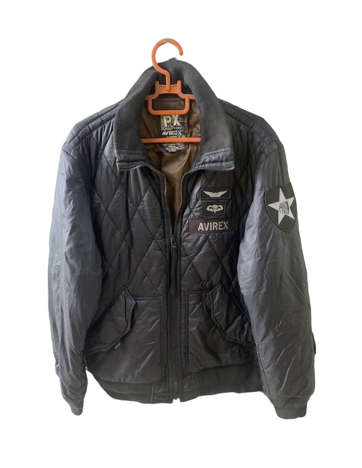 Avirex Leather Jacket Vintage AVIREX TYPE B-3 AC-17755 USA製 34