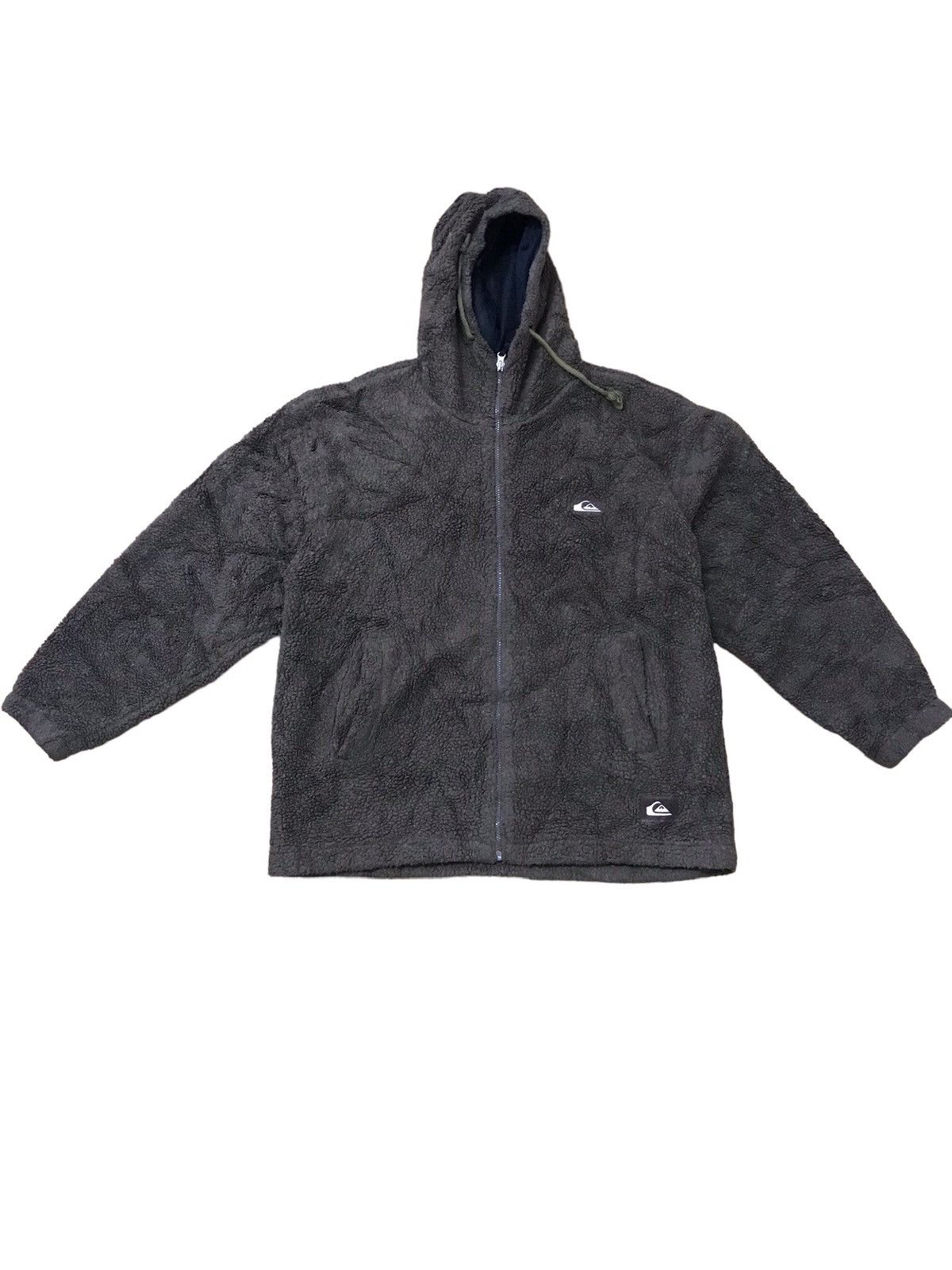 QuickSilver Fleece Sherpa Hoodie Jacket