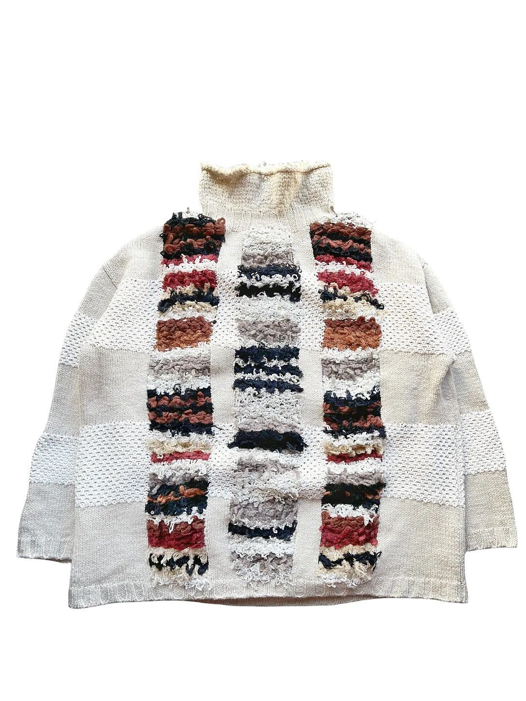 トップス Yoshiyuki Konishi Mirror-Docked HandKnit Yoshiyuki Konishi MirrorDocking HandKnit