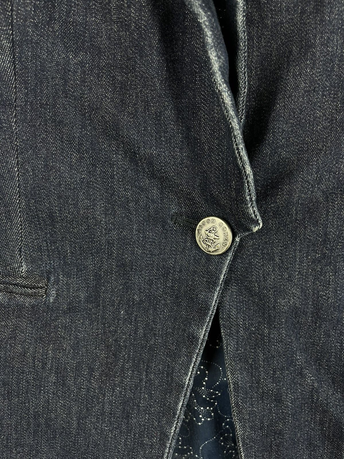 Jacob Cohen Jacob Cohen womens denim blazer jacket 1 button Size M / US 6-8 / IT 42-44 - 7 Thumbnail