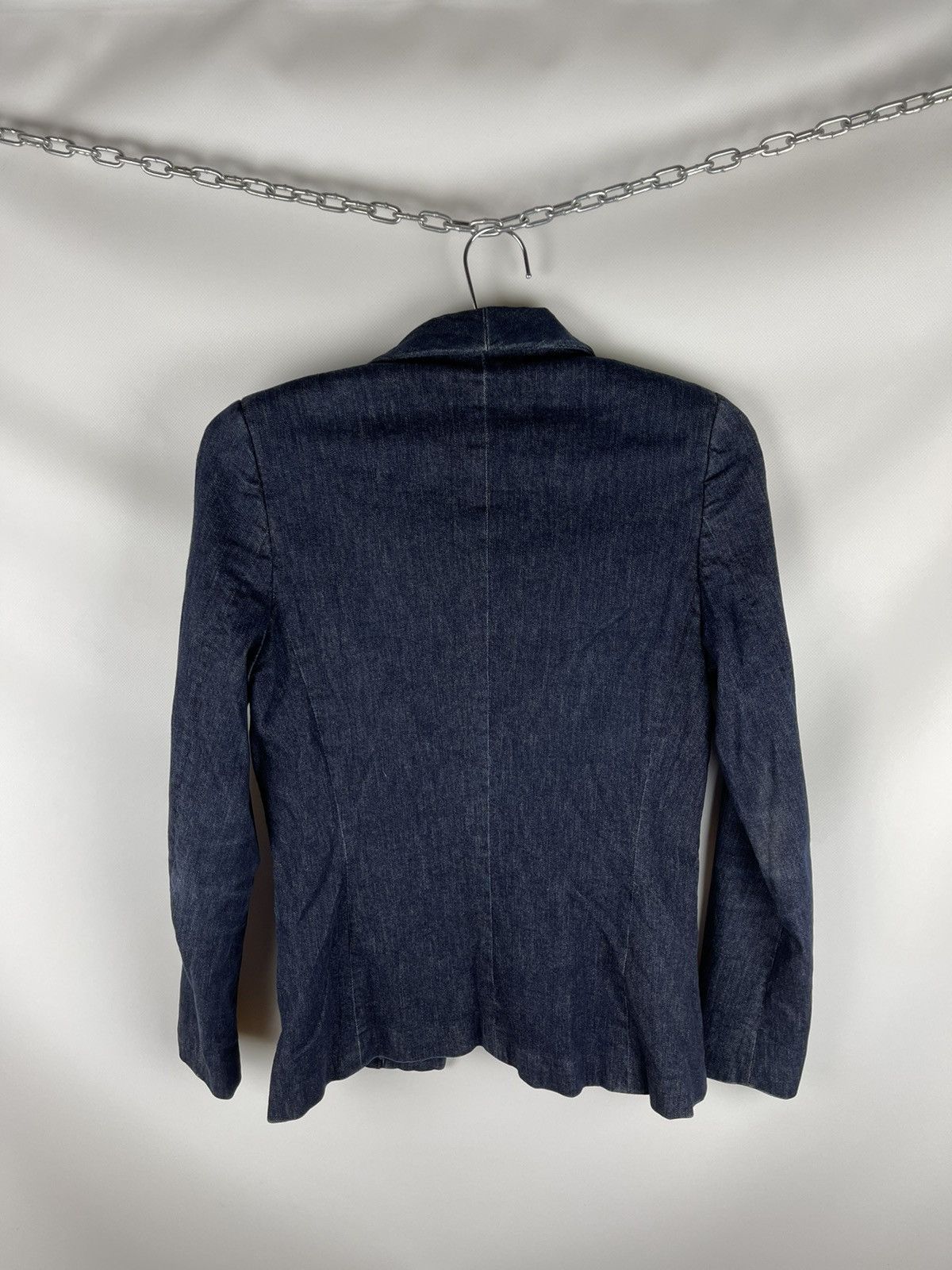 Jacob Cohen Jacob Cohen womens denim blazer jacket 1 button Size M / US 6-8 / IT 42-44 - 9 Thumbnail