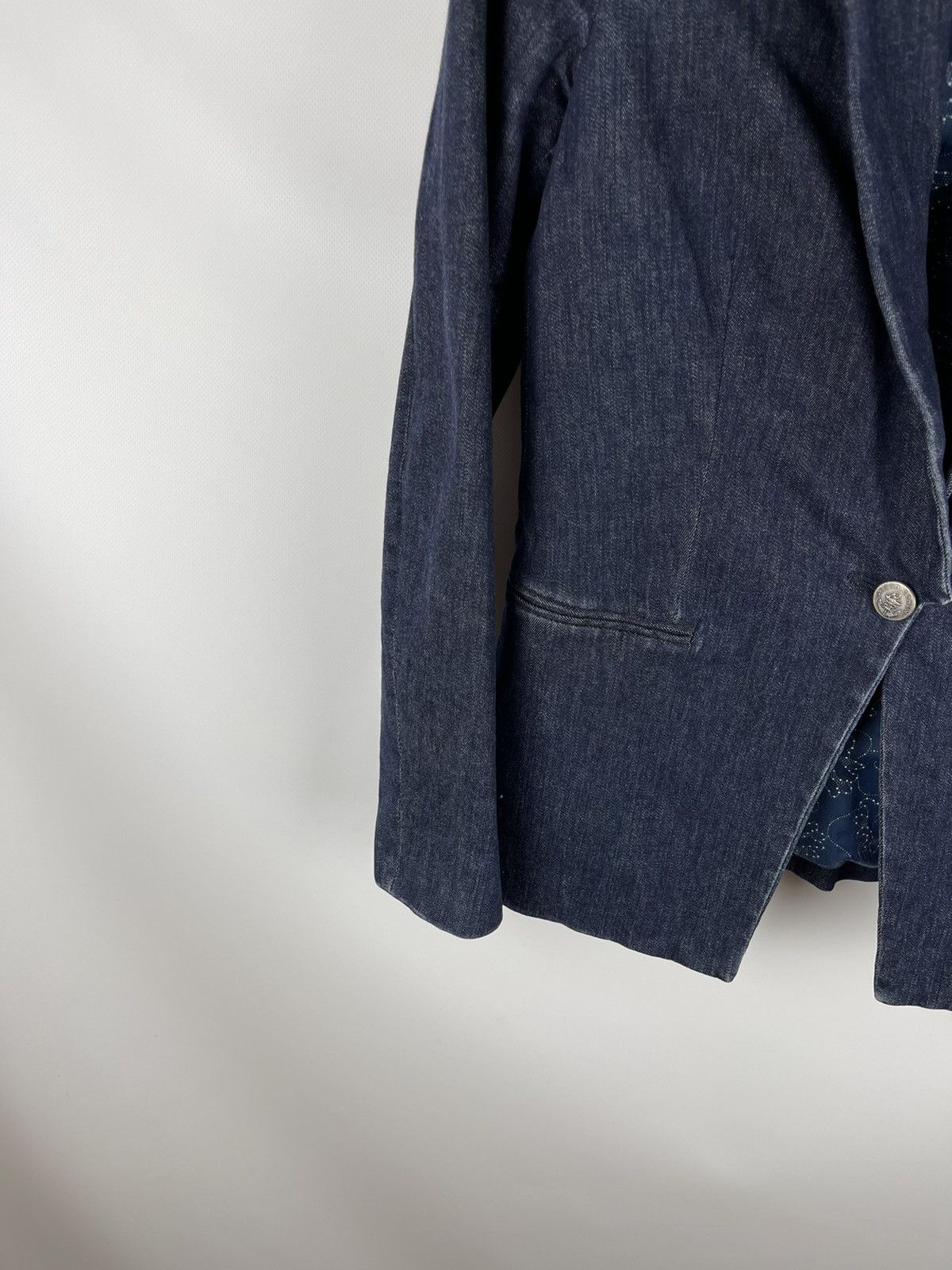 Jacob Cohen Jacob Cohen womens denim blazer jacket 1 button Size M / US 6-8 / IT 42-44 - 4 Thumbnail