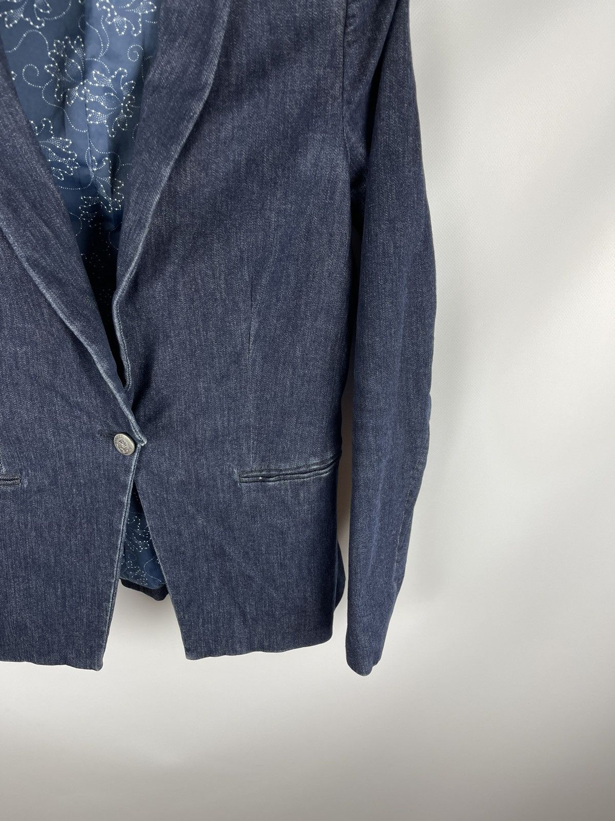 Jacob Cohen Jacob Cohen womens denim blazer jacket 1 button Size M / US 6-8 / IT 42-44 - 5 Thumbnail