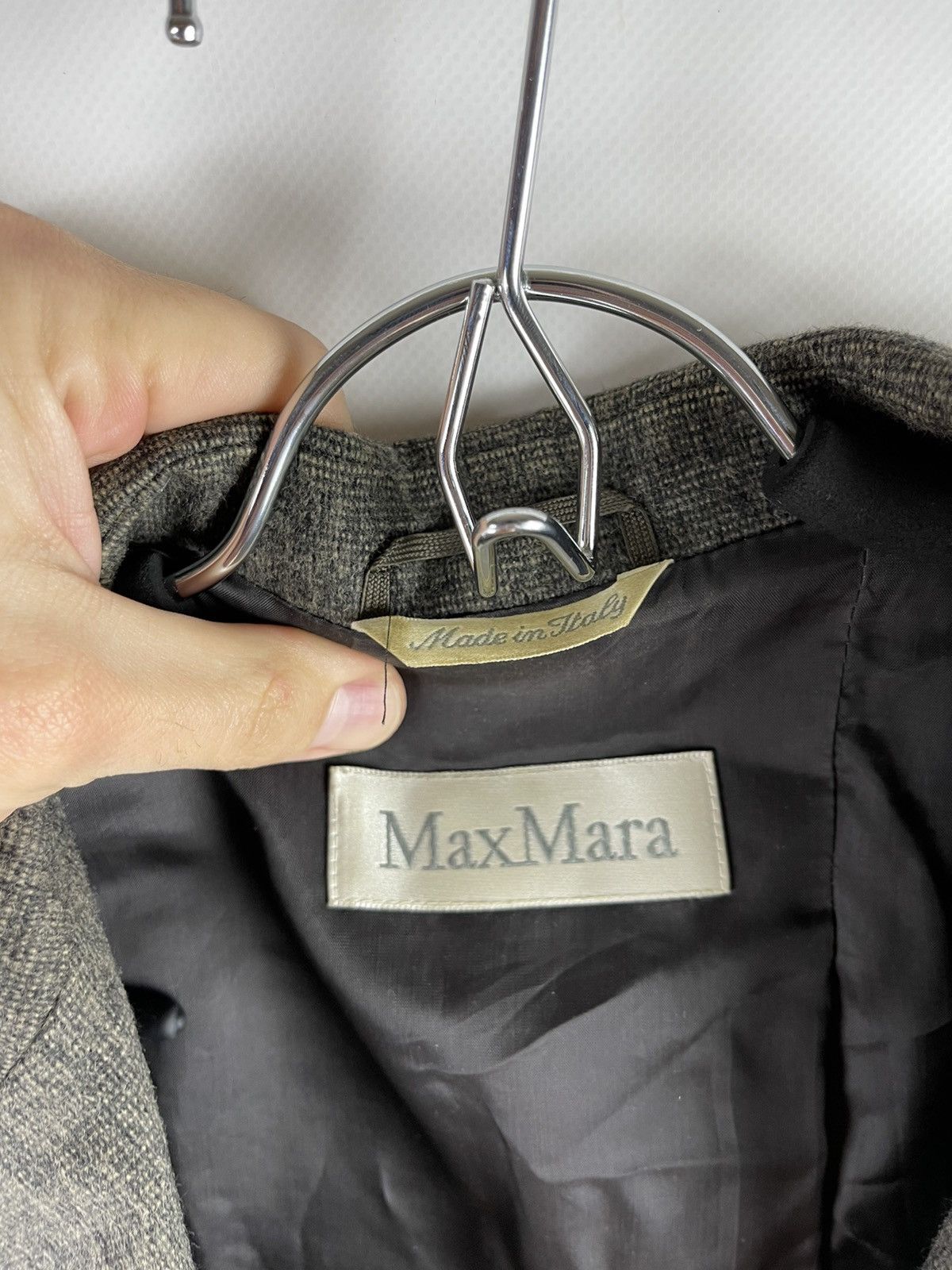 Max Mara Max Mara wool angora 2 button blazer jacket womens Size XL / US 12-14 / IT 48-50 - 8 Thumbnail