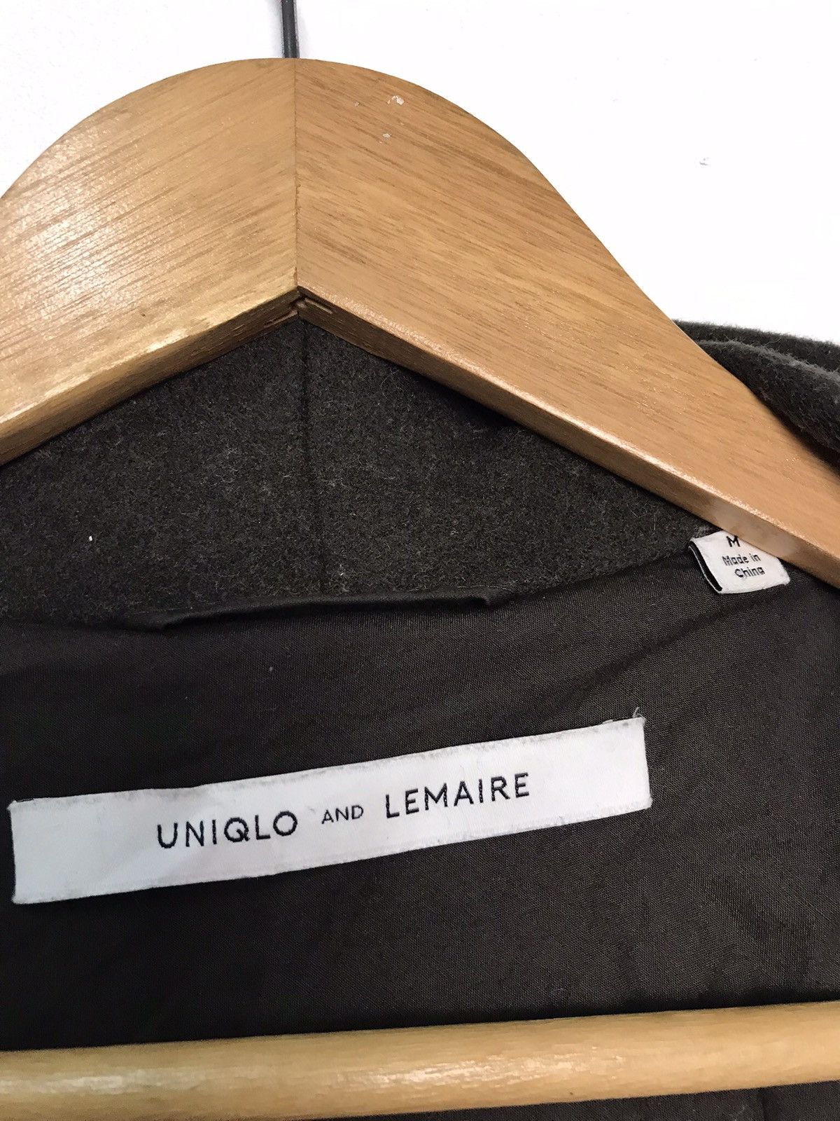 Japanese Brand × Lemaire Uniqlo And Lemaire Cardigan Dark Green wool Coat Size US M / EU 48-50 / 2 - 6 Thumbnail