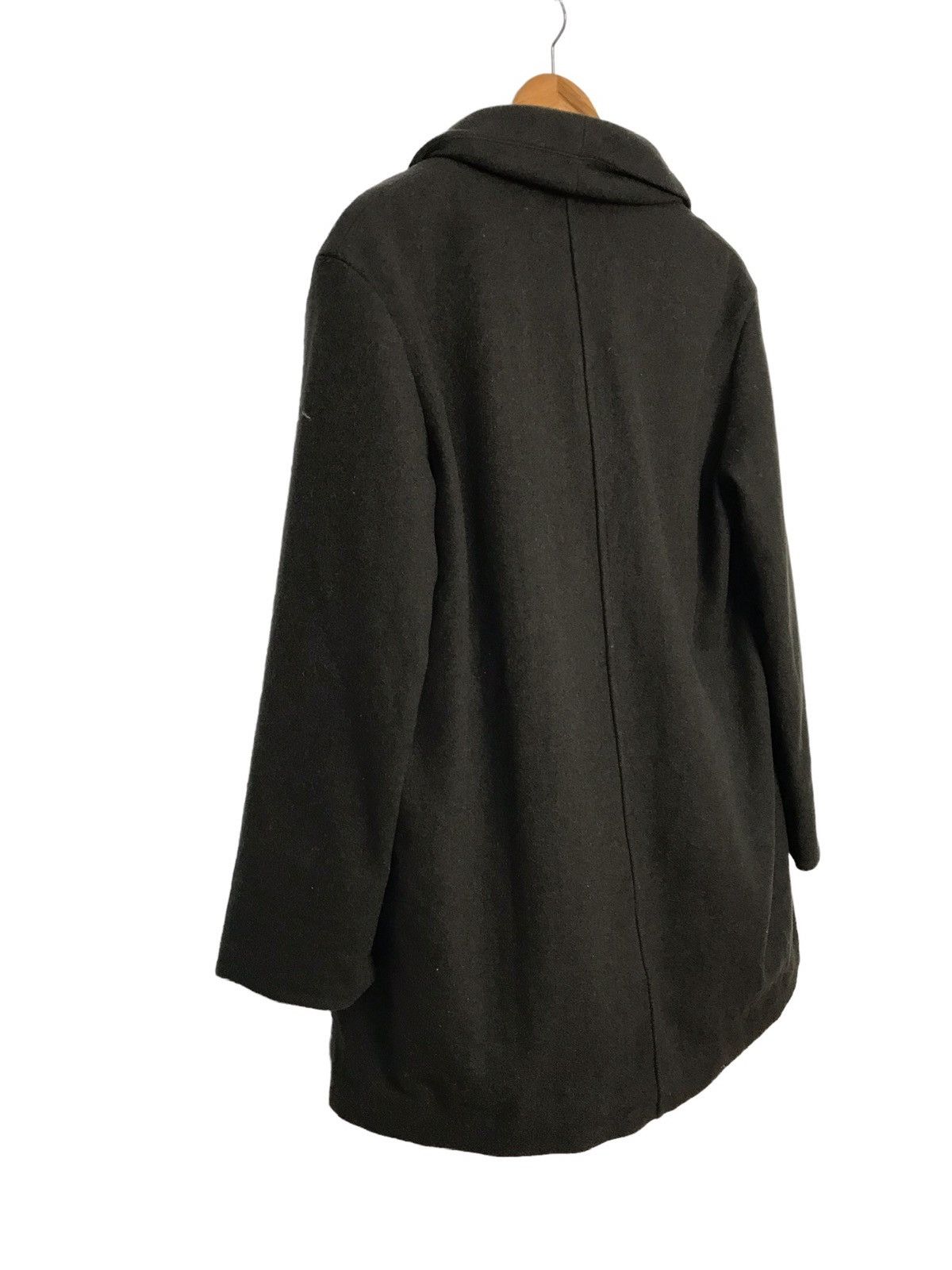 Japanese Brand × Lemaire Uniqlo And Lemaire Cardigan Dark Green wool Coat Size US M / EU 48-50 / 2 - 5 Thumbnail