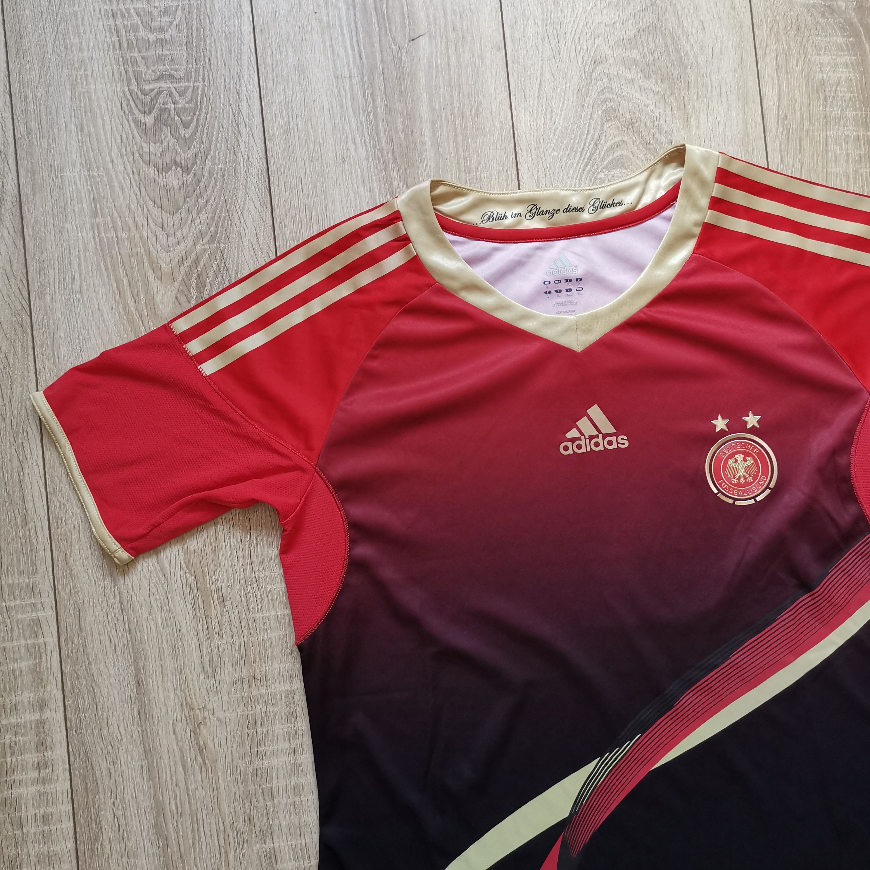 Adidas Adidas Germany 2011 2012 wmns away soccer jersey Size L / US 10 / IT 46 - 1 Thumbnail