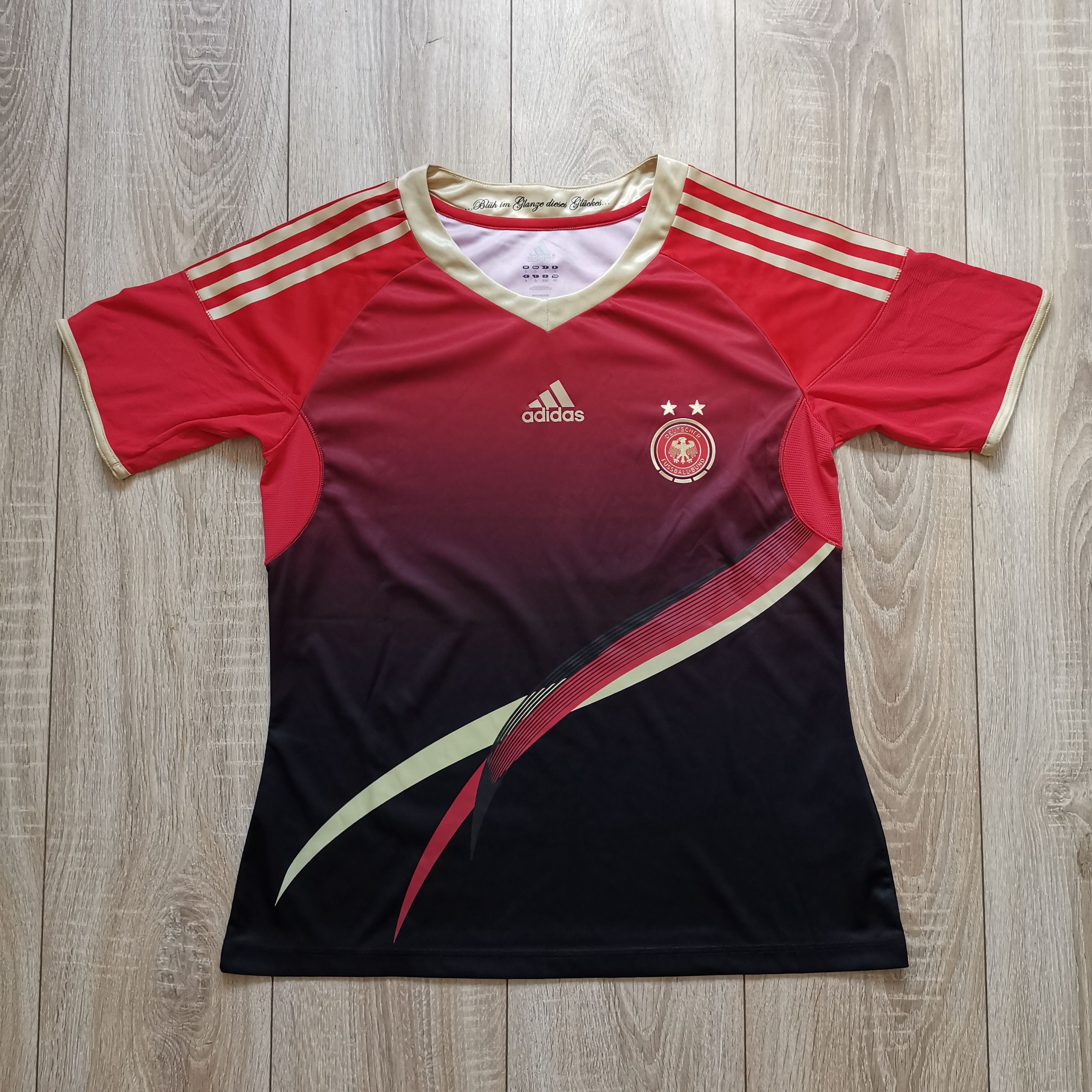 Adidas Adidas Germany 2011 2012 wmns away soccer jersey Size L / US 10 / IT 46 - 2 Thumbnail