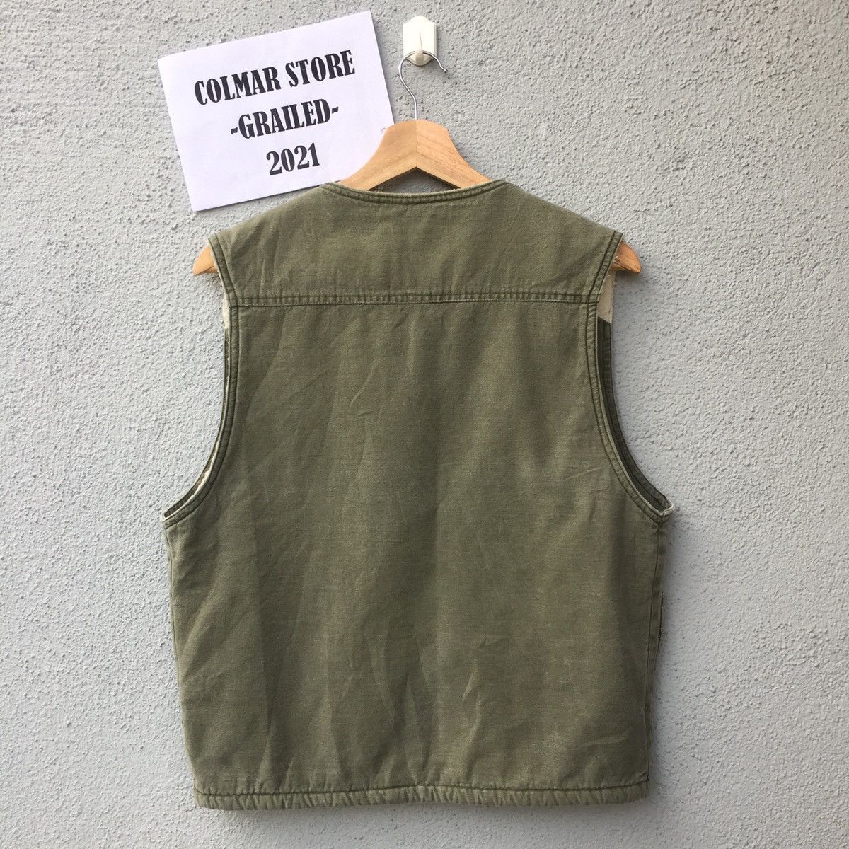 Japanese Brand Vintage Canyon Rock Tactical Pocket Sherpa Lining Vest Size US M / EU 48-50 / 2 - 9 Thumbnail
