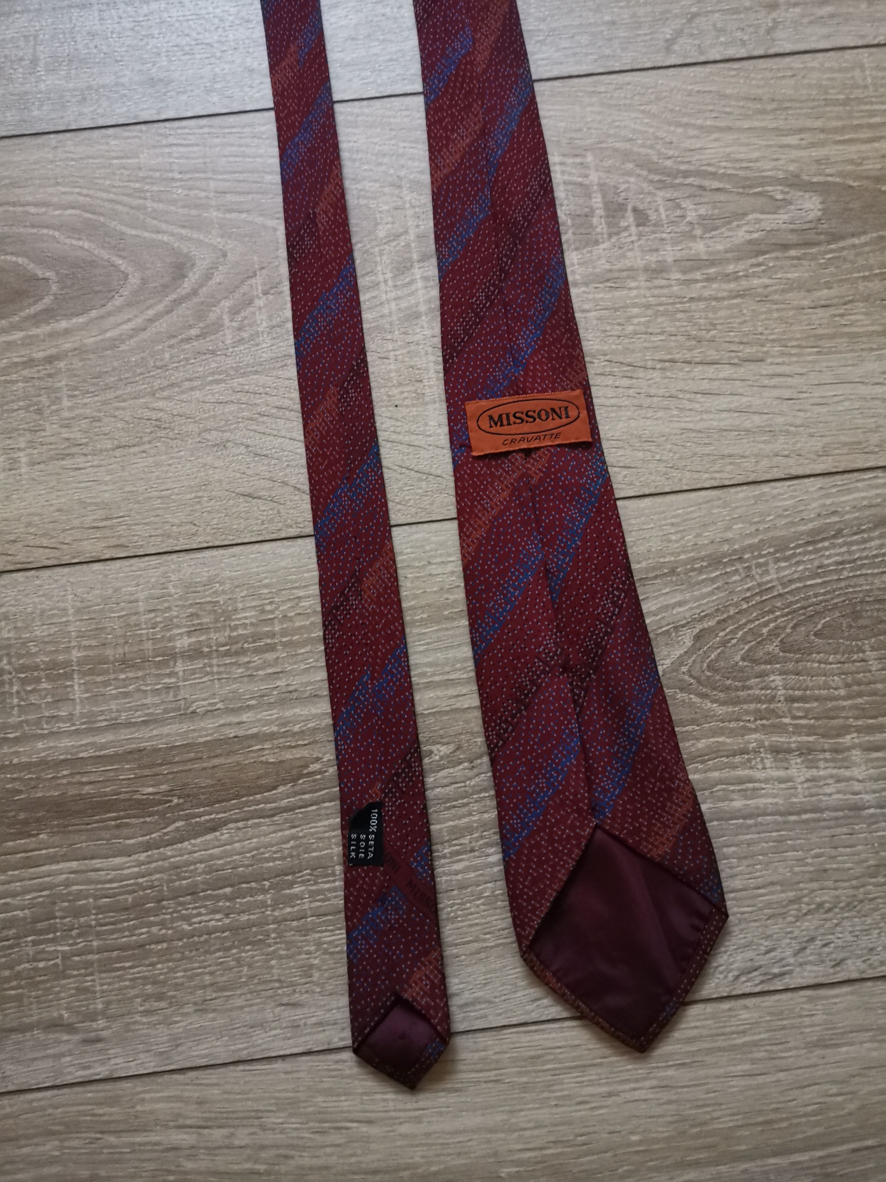 Missoni Missoni multicolor striped silk tie Size ONE SIZE - 3 Thumbnail
