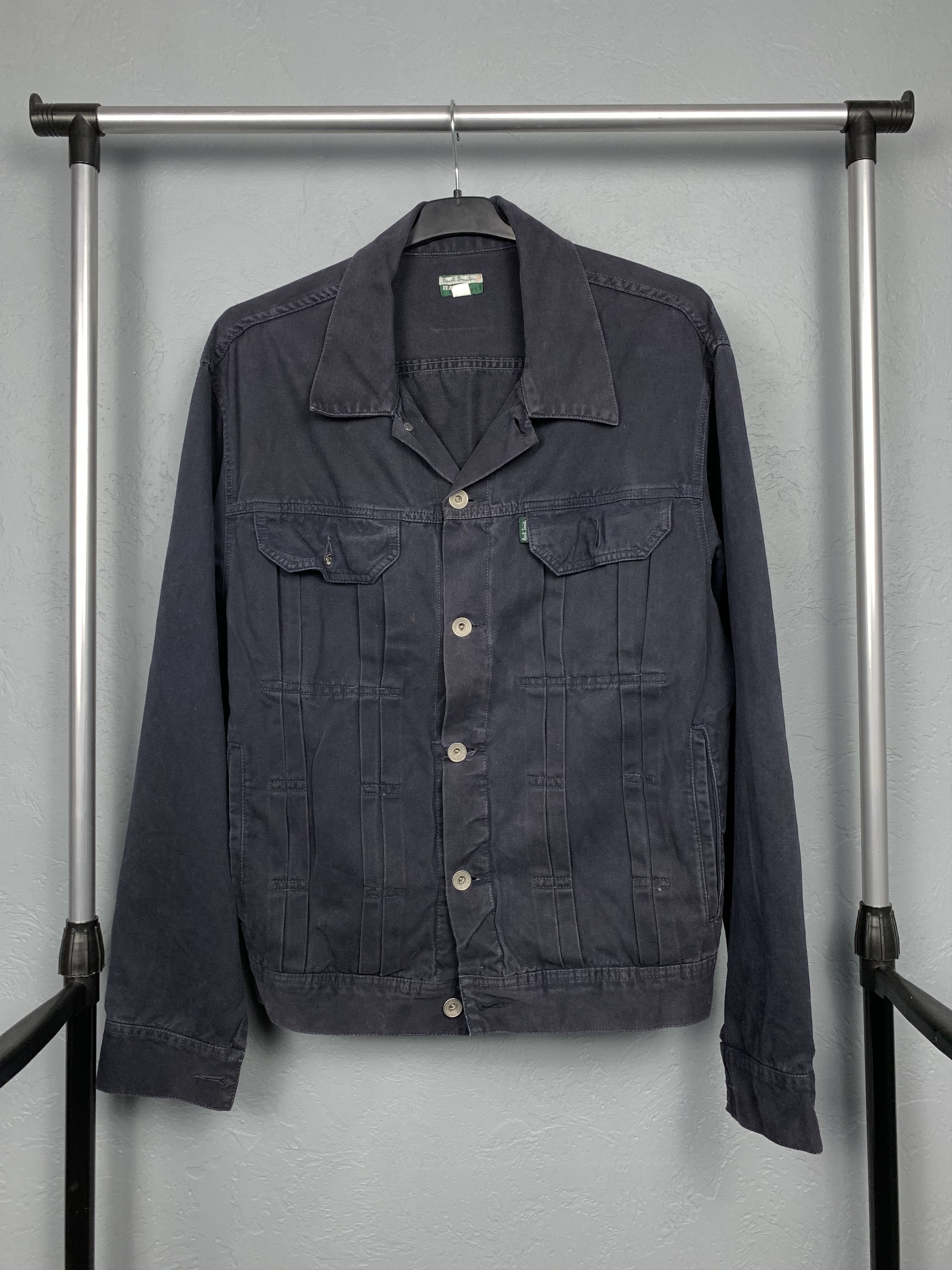 Paul Smith × Vintage Paul Smith London Vintage Mens Denim Jacket Size US M / EU 48-50 / 2 - 1 Thumbnail