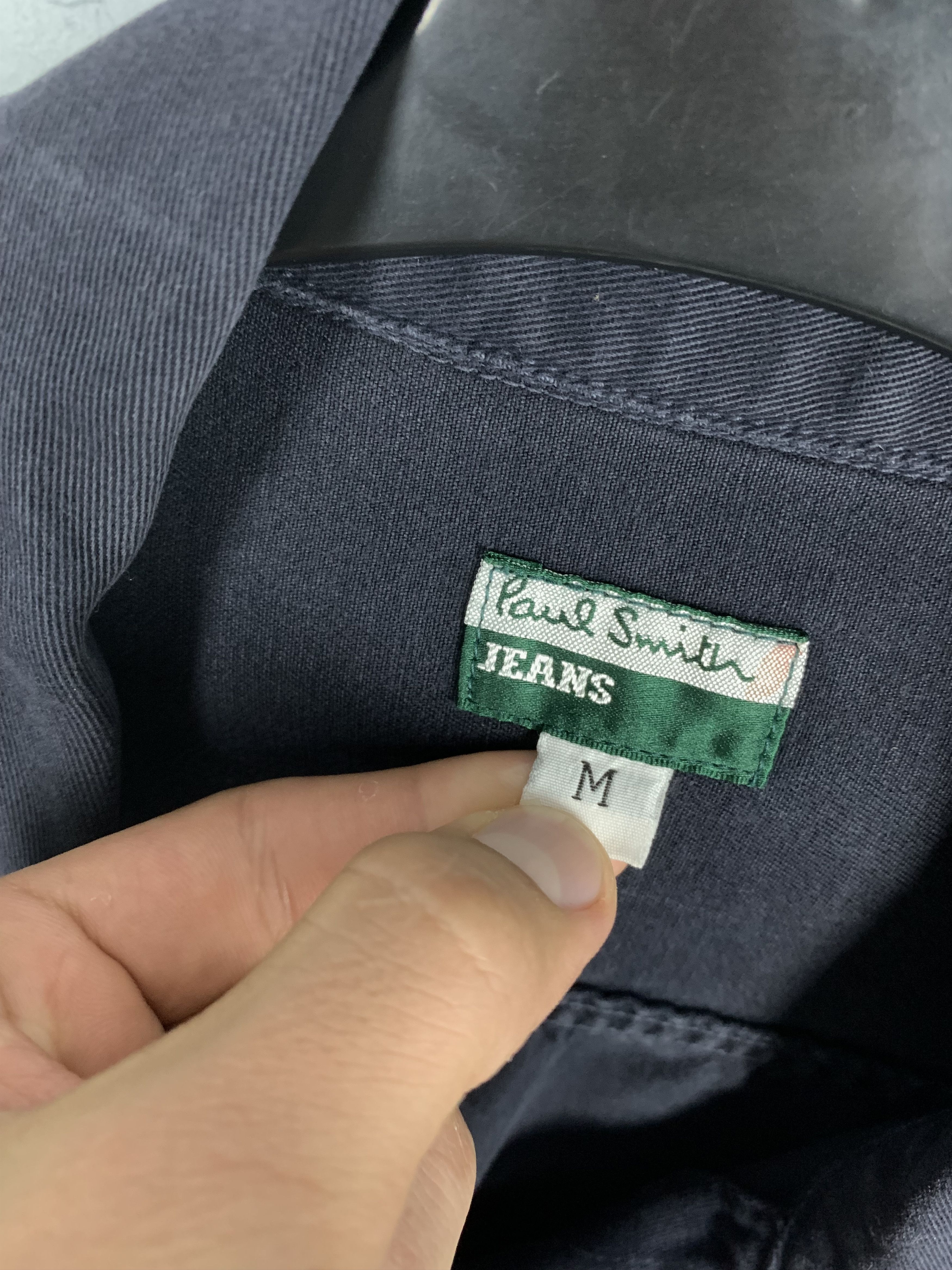 Paul Smith × Vintage Paul Smith London Vintage Mens Denim Jacket Size US M / EU 48-50 / 2 - 3 Thumbnail