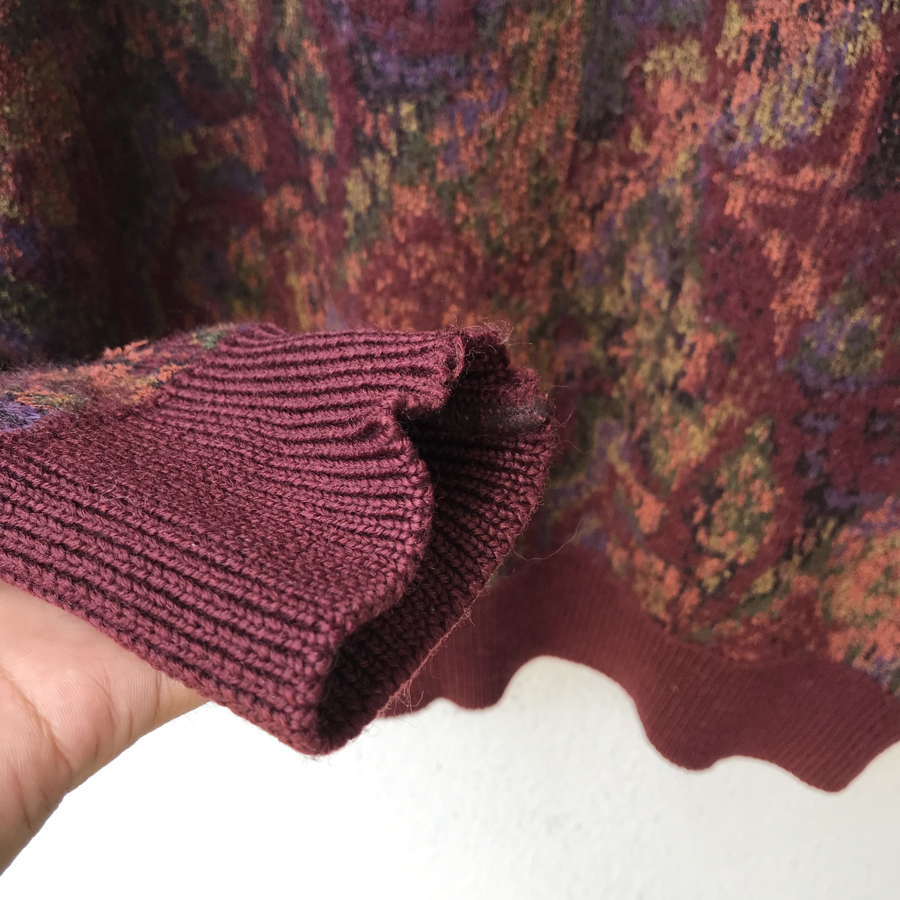 Aran Isles Knitwear Vintage Destinare Pullover Colourful Art Knitwear Sweater Size US M / EU 48-50 / 2 - 6 Thumbnail