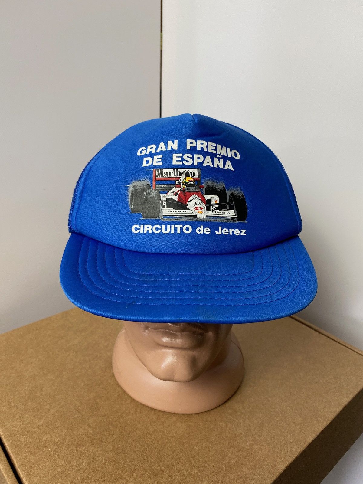 Marlboro × Vintage Vintage Marlboro racing cap blue rare Size ONE SIZE - 1 Thumbnail