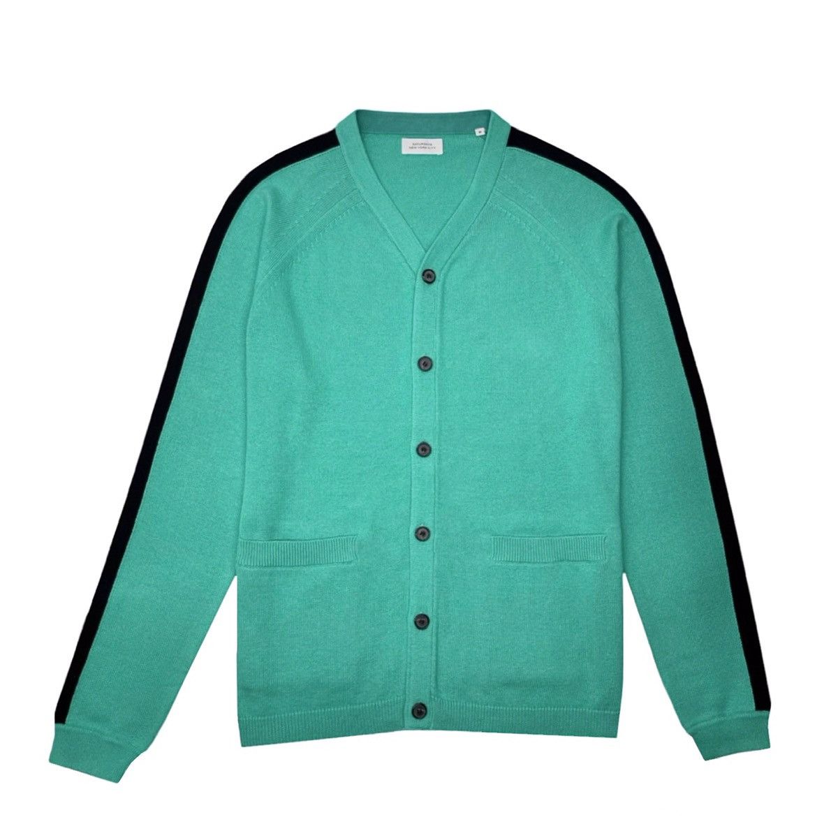 Saturdays NYC Men's Stripe Knit Cardigan