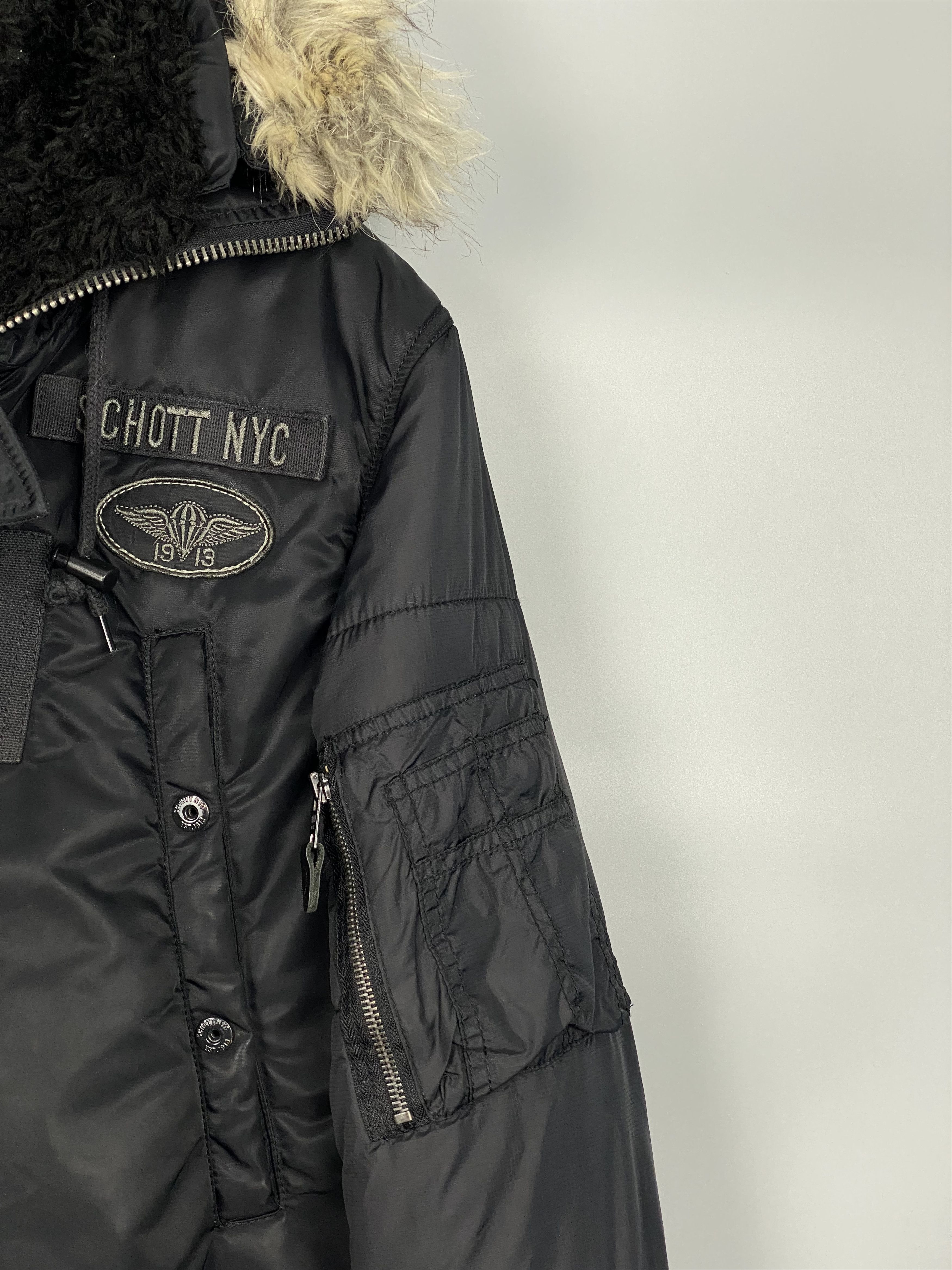 Schott Schott NYC Vintage N3B Extreme Weather Cold Military Parka Size US L / EU 52-54 / 3 - 6 Thumbnail