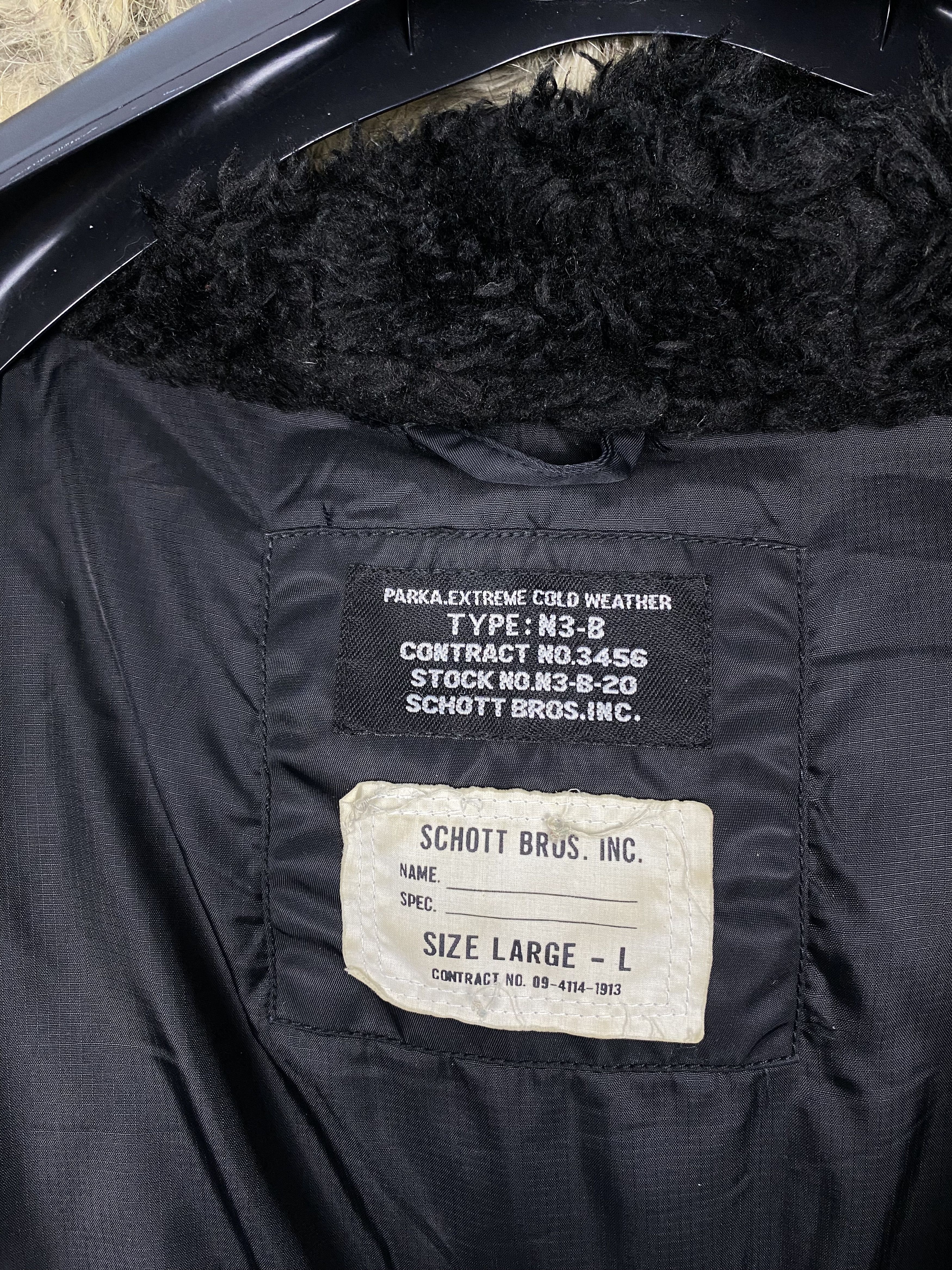 Schott Schott NYC Vintage N3B Extreme Weather Cold Military Parka Size US L / EU 52-54 / 3 - 14 Thumbnail