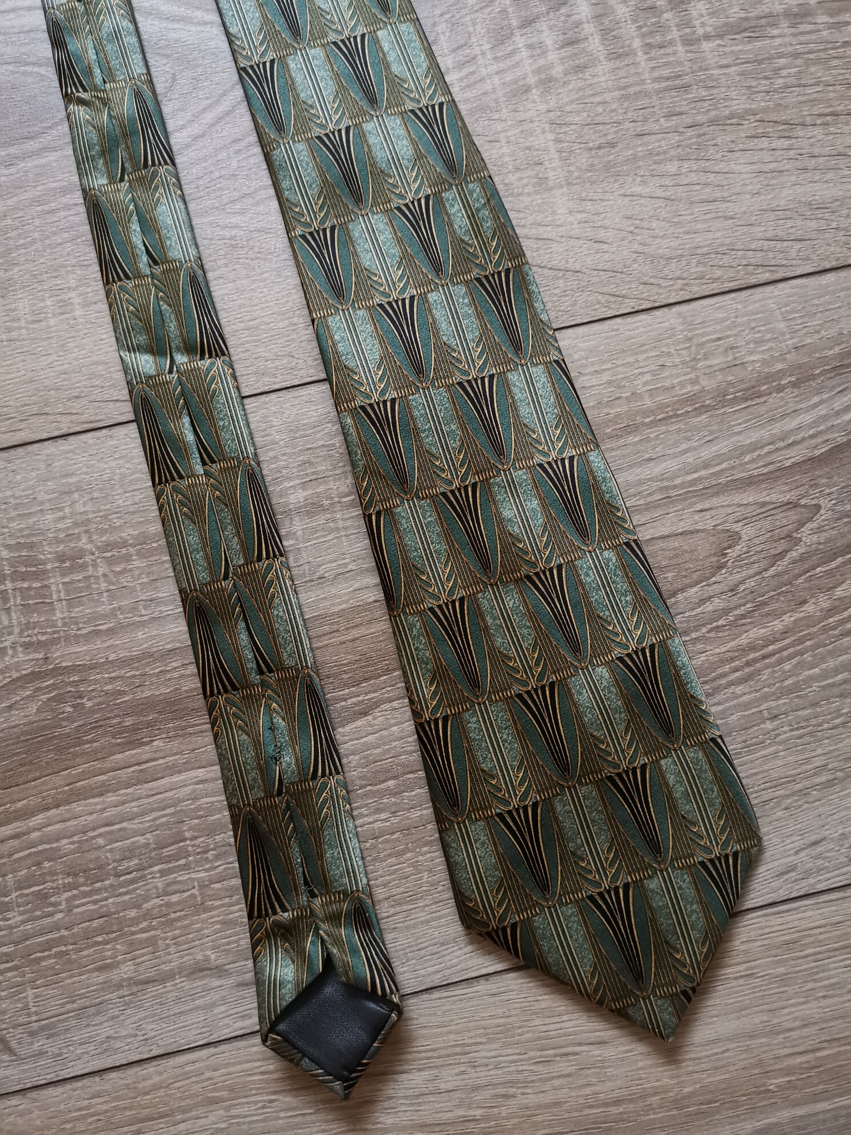 Lanvin Lanvin Paris vintage multilogo silk tie Size ONE SIZE - 1 Thumbnail