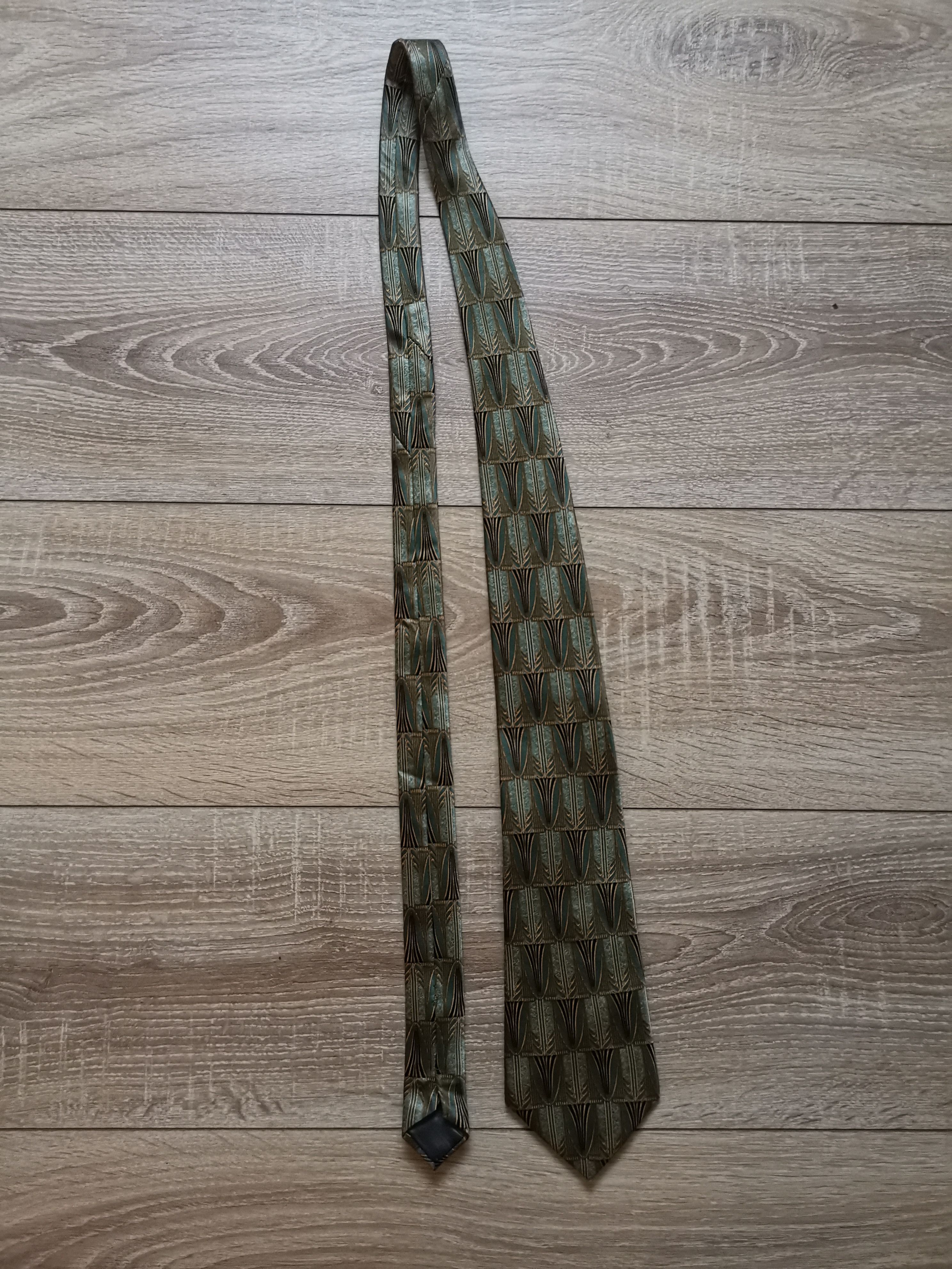 Lanvin Lanvin Paris vintage multilogo silk tie Size ONE SIZE - 2 Thumbnail