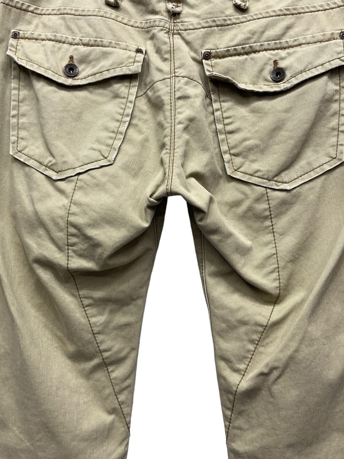 Real Japan Blues Vintage 505 Khaki Bush Pants Flare Inspired by Undercover Size US 32 / EU 48 - 8 Thumbnail