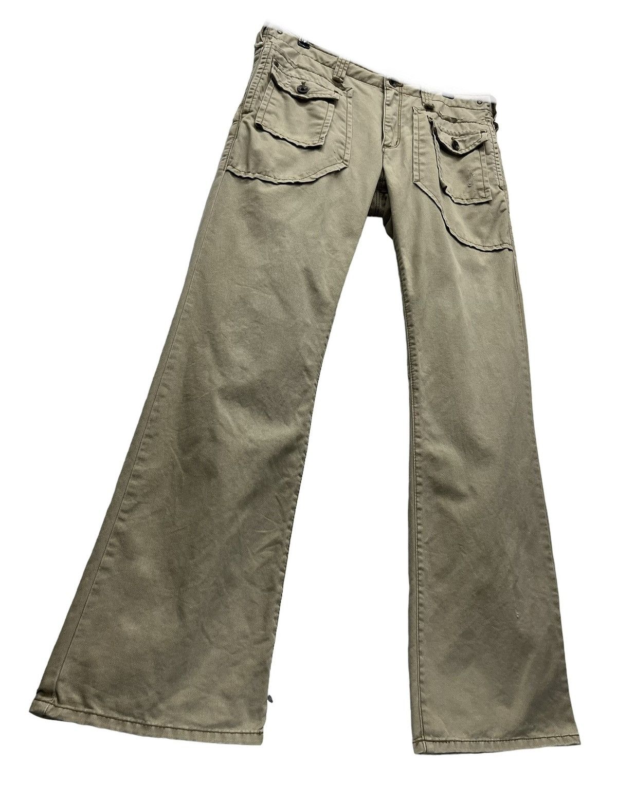 Real Japan Blues Vintage 505 Khaki Bush Pants Flare Inspired by Undercover Size US 32 / EU 48 - 1 Thumbnail