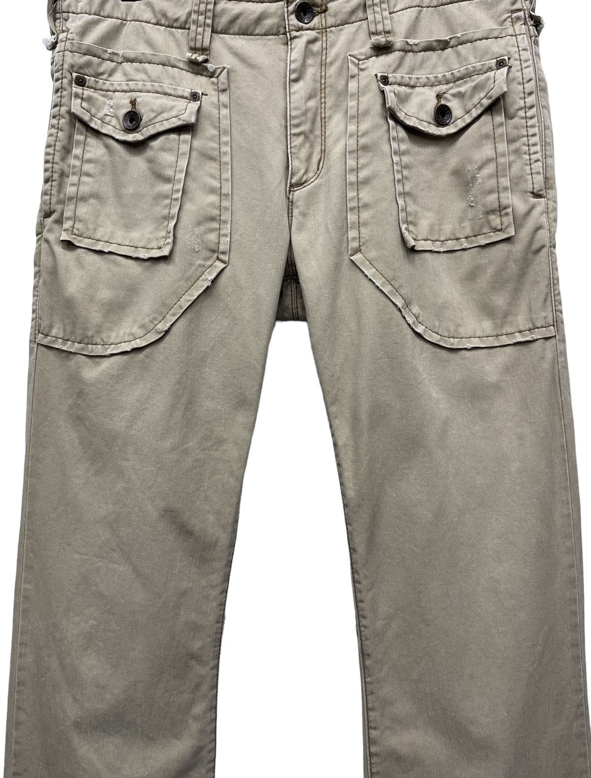 Real Japan Blues Vintage 505 Khaki Bush Pants Flare Inspired by Undercover Size US 32 / EU 48 - 3 Thumbnail