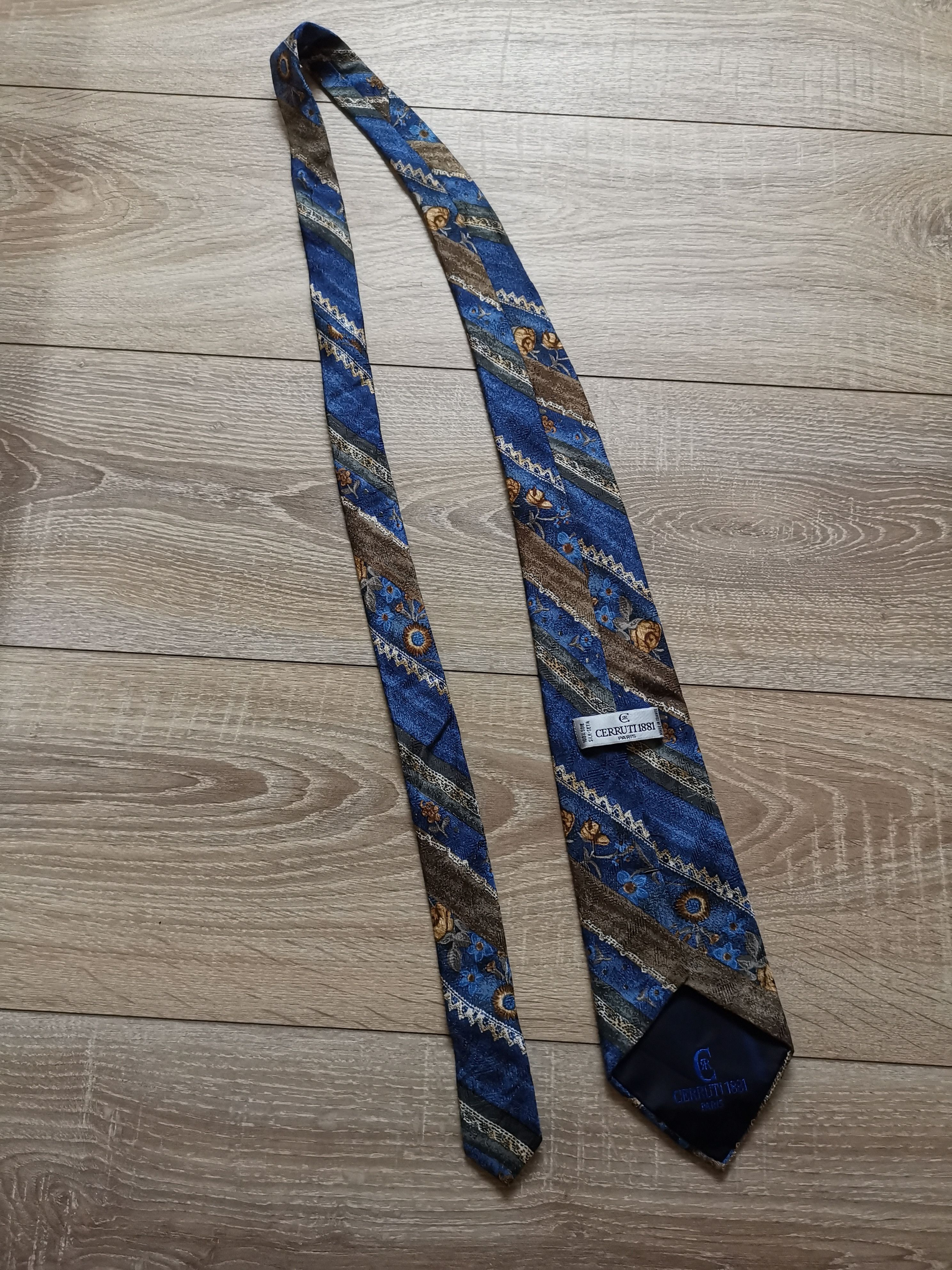 Cerruti 1881 Cerruti 1881 floral flower multilogo tie Size ONE SIZE - 3 Thumbnail