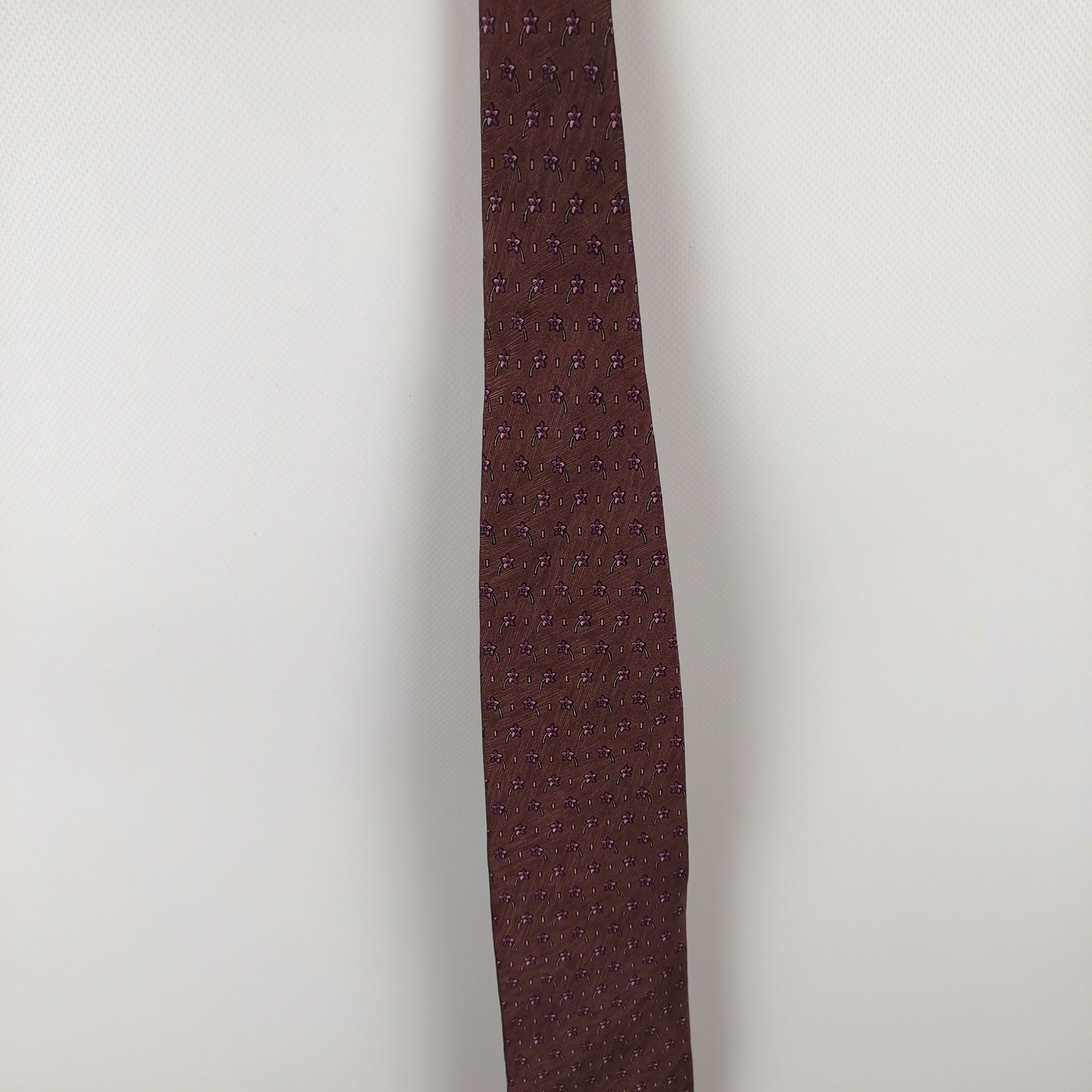 Lanvin Lanvin Paris flower print luxury silk tie Size ONE SIZE - 4 Thumbnail