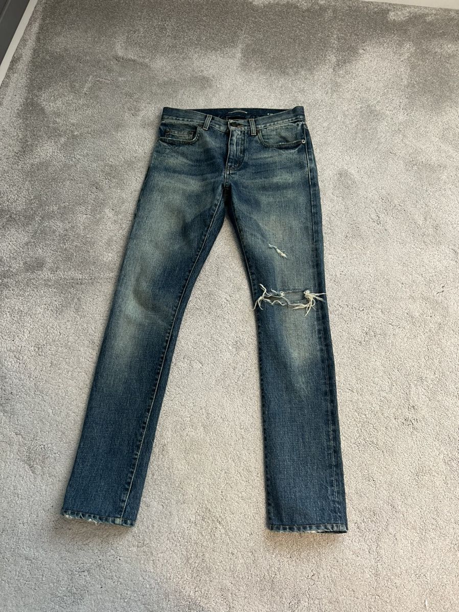 SAINT LAURENT D10 M/SK.MW ライトブルーデニム SAINT LAURENT D10 M/SK.MW ライトブルーデニム