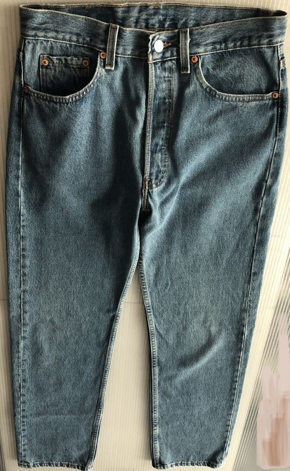 Levi's LEVIS 🇺🇸 STONEWASH 501 XX RED TAG 522 VINTAGE 90s 32 x 32 VGC Size US 32 / EU 48 - 9 Thumbnail