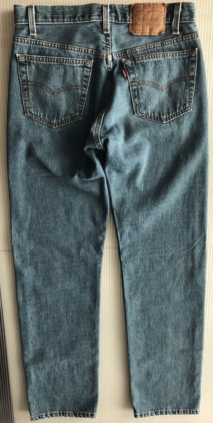 Levi's LEVIS 🇺🇸 STONEWASH 501 XX RED TAG 522 VINTAGE 90s 32 x 32 VGC Size US 32 / EU 48 - 4 Thumbnail